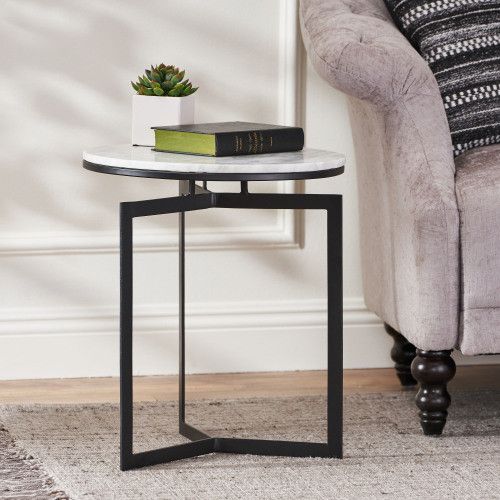 Designer × Homemade Round Accent Side Table Size US L / EU 52-54 / 3 - 3 Thumbnail