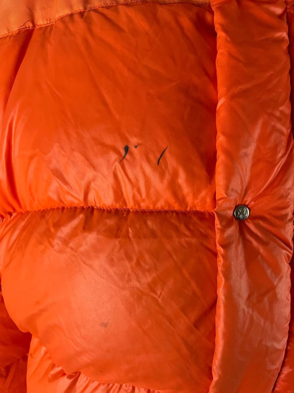 Moncler Moncler Down Jacket Vintage Orange Grenoble Size US XL / EU 56 / 4 - 3 Thumbnail