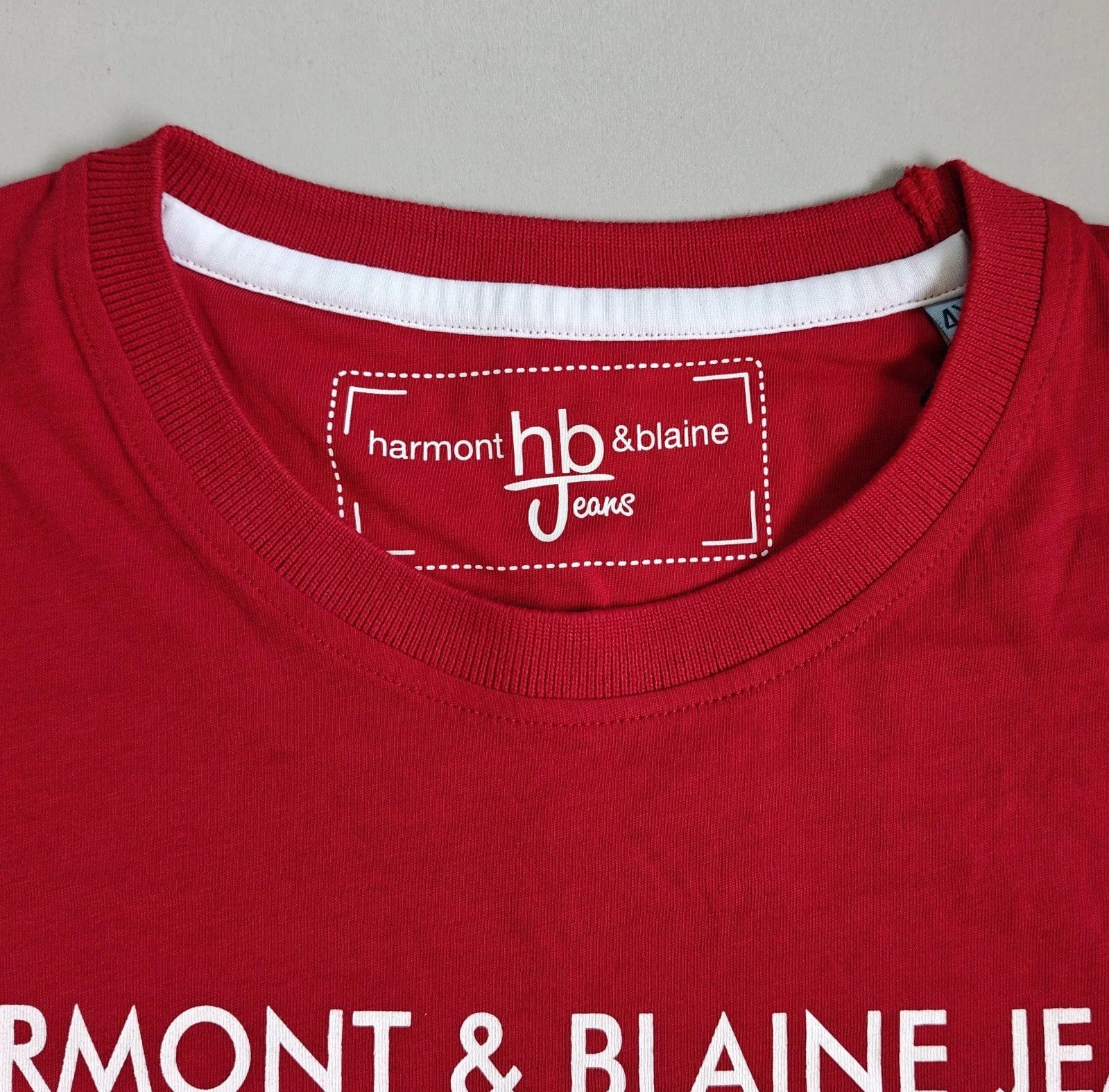 Harmont & Blaine Harmont & Blaine Jeans (HBJ) Crew Neck T-shirt ASM/2072 Size US XXL / EU 58 / 5 - 4 Thumbnail