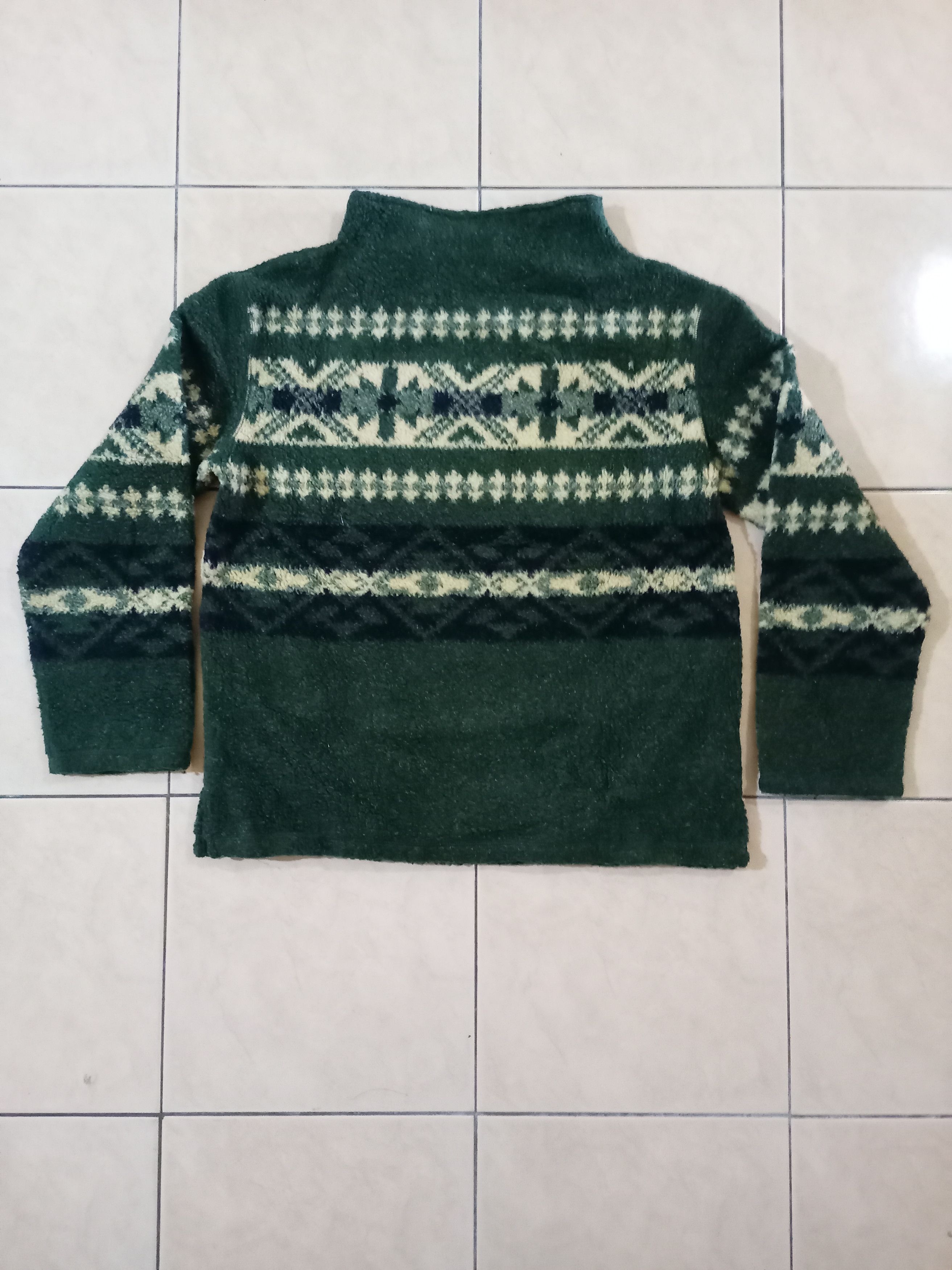 Polo Ralph Lauren × Vintage VINTAGE POLO SPORT FLEECE SWEATER Size M / US 6-8 / IT 42-44 - 2 Thumbnail