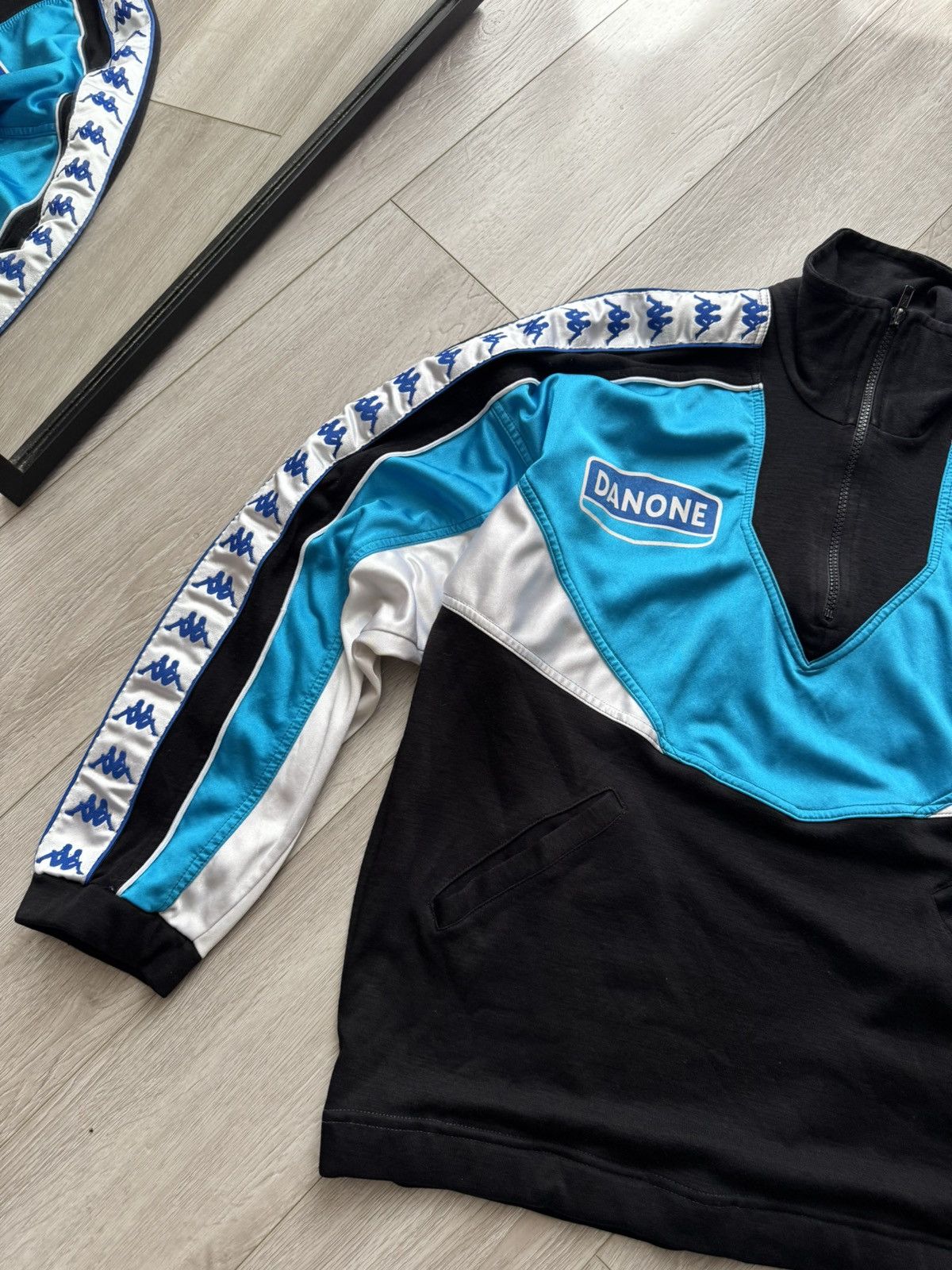 Kappa Vintage 1992-1993 Juventus Tracksuit Jacket Kappa Danone Size US S / EU 44-46 / 1 - 2 Thumbnail