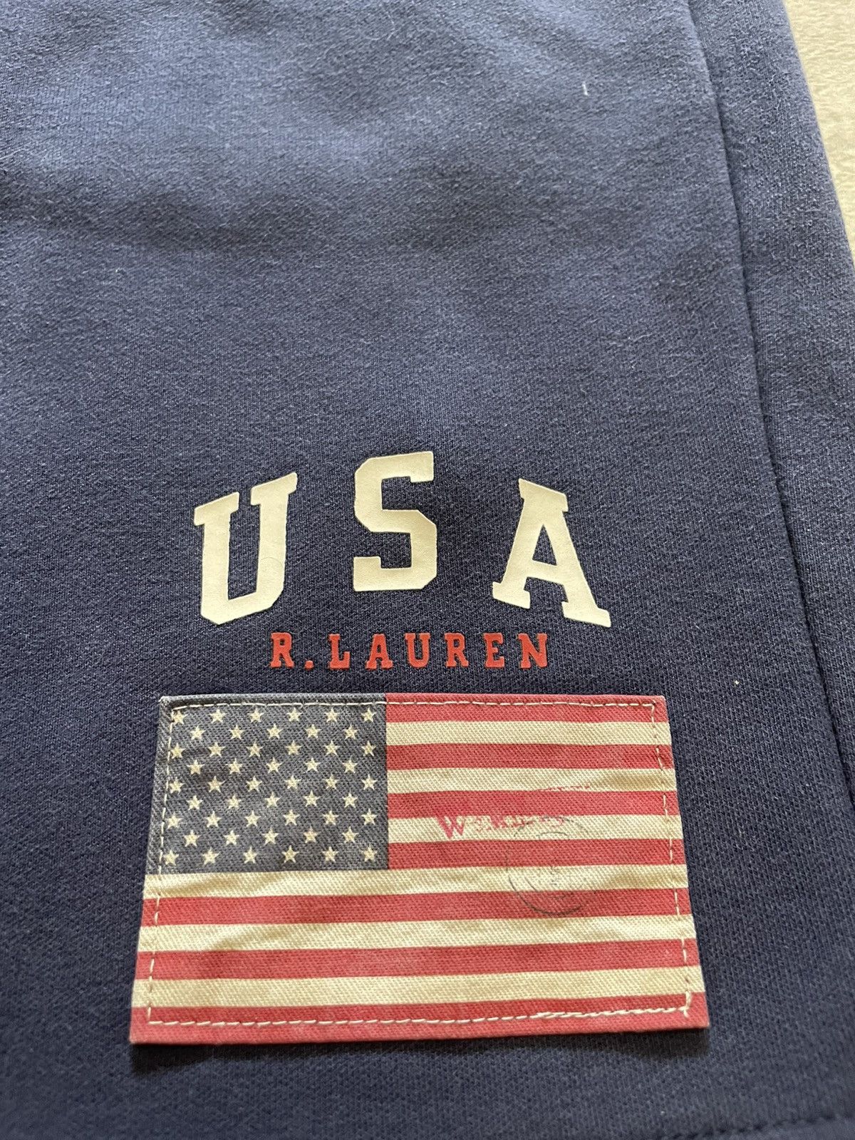 Polo Ralph Lauren Vintage Polo Ralph Lauren USA Flag Sweet Shorts Size L Size US 34 / EU 50 - 5 Thumbnail
