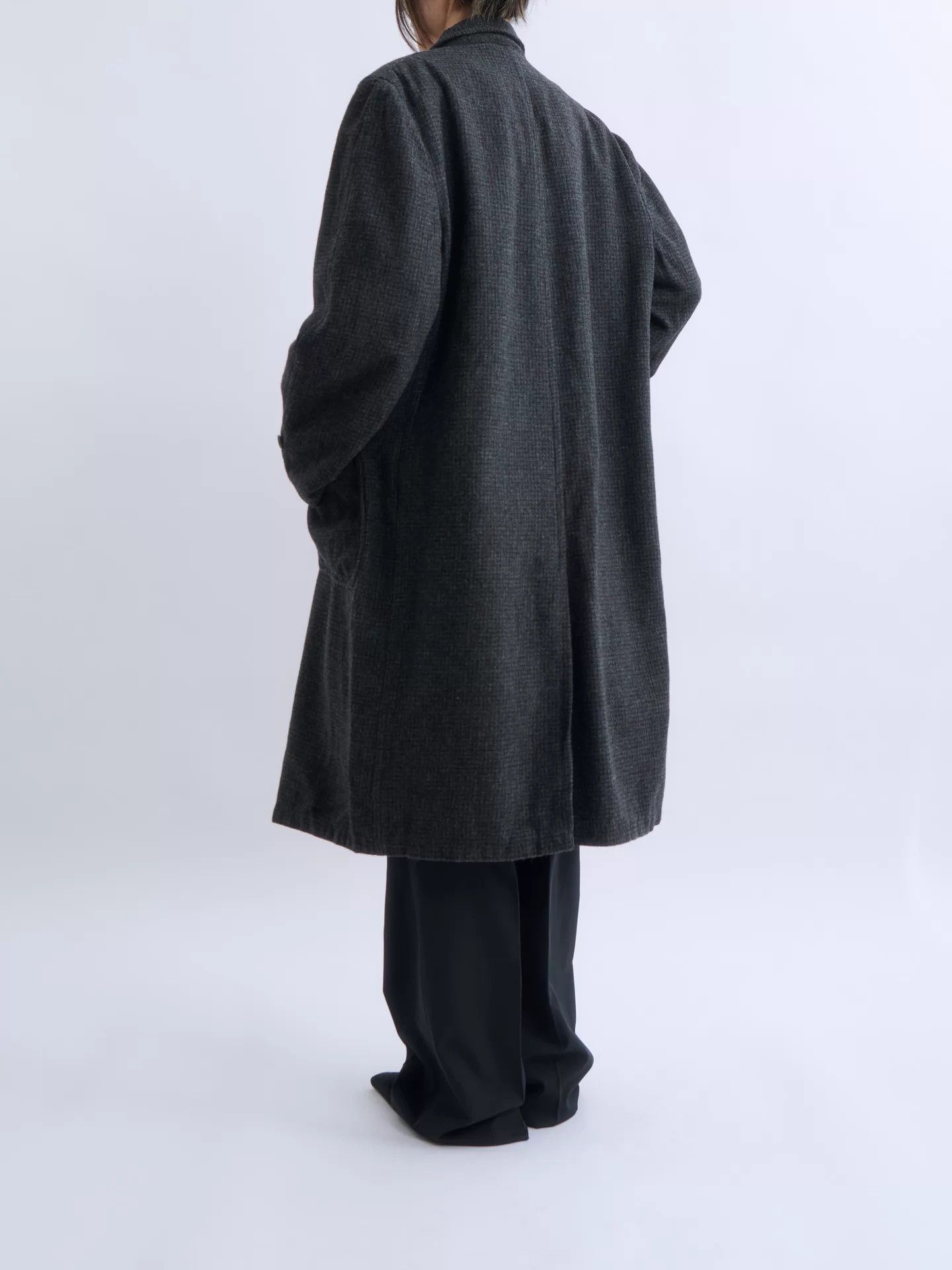 Other Great Dane 50s Relaxed Wool Red Plaid Chesterfield Coat Size US M / EU 48-50 / 2 - 4 Thumbnail