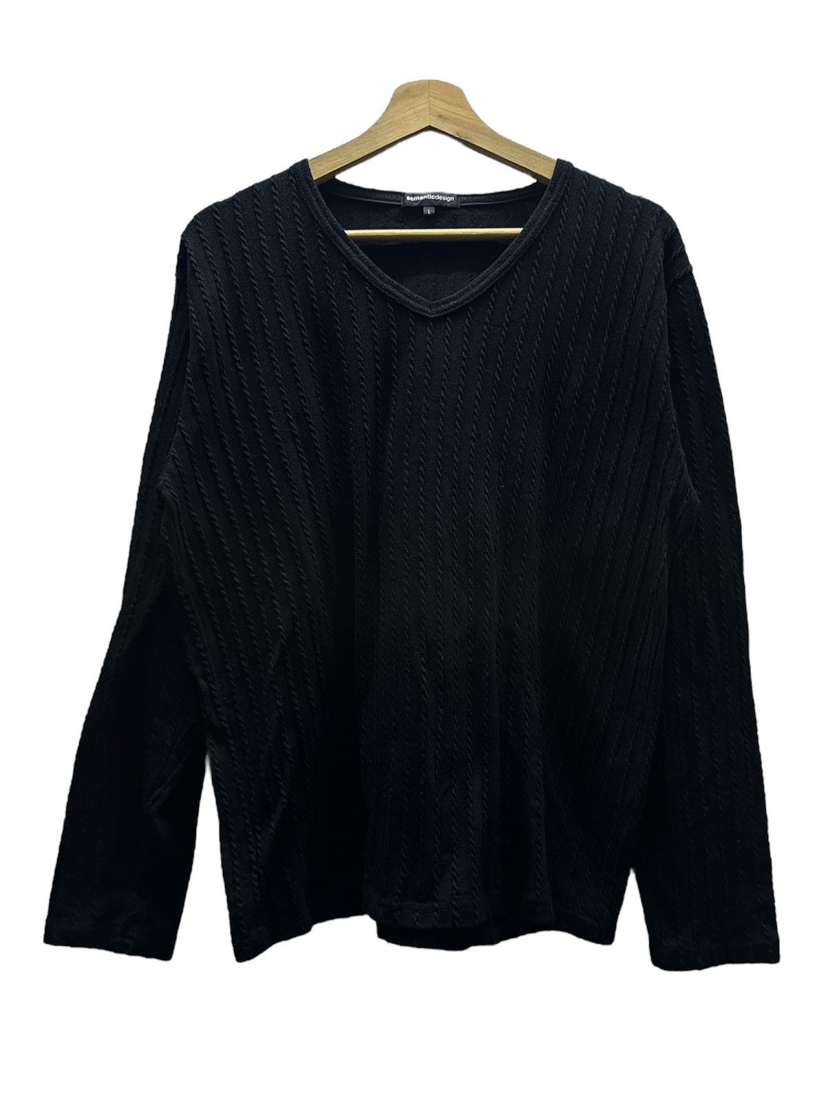 14th Addiction × semanticdesign 2000 - Semantic Design 3-D Cable L/S Shirt Size US M / EU 48-50 / 2 - 1 Thumbnail
