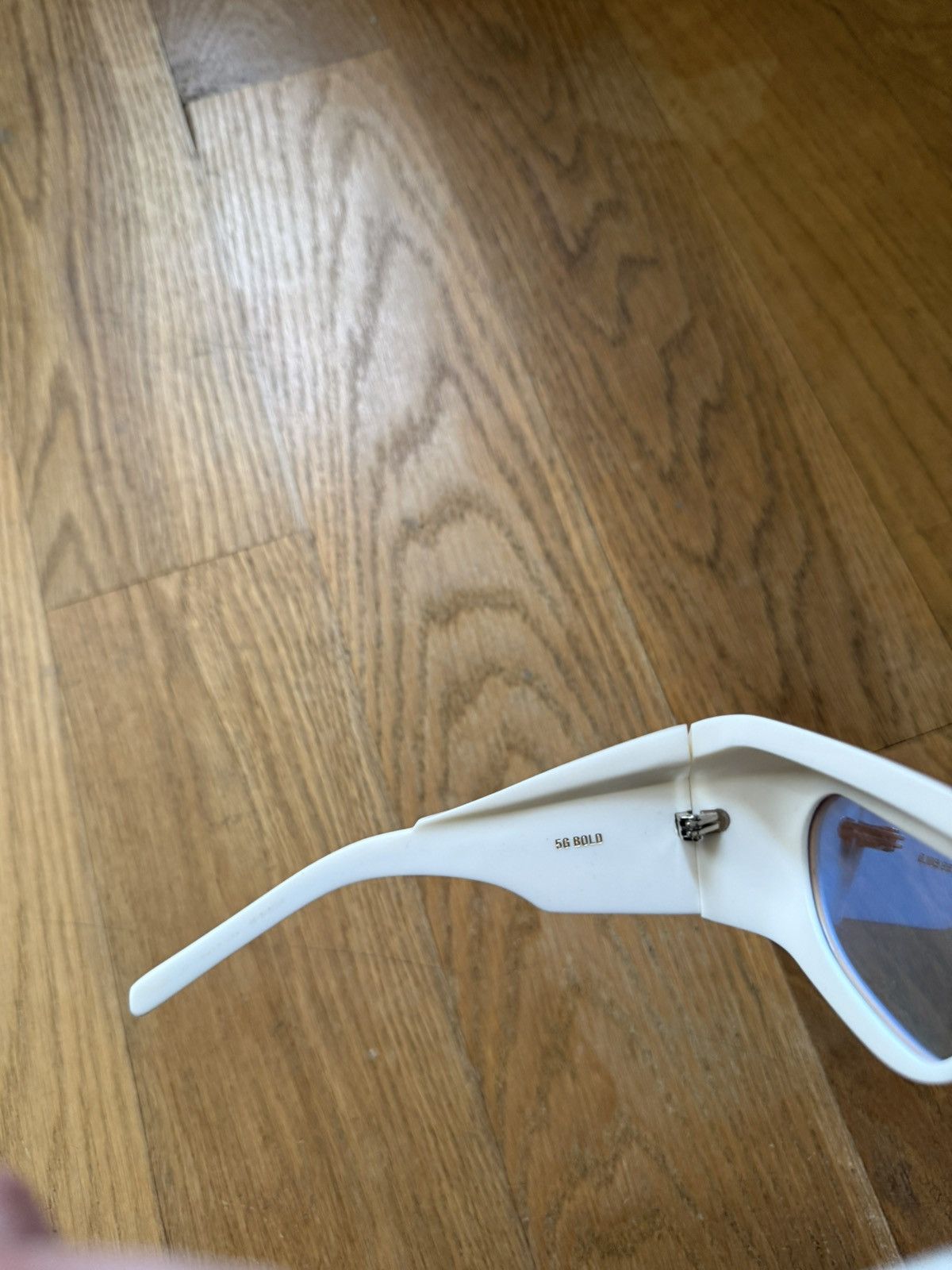 Gentle Monster Gentle Monster x Coperni glasses 5G Bold- white Size ONE SIZE - 4 Thumbnail