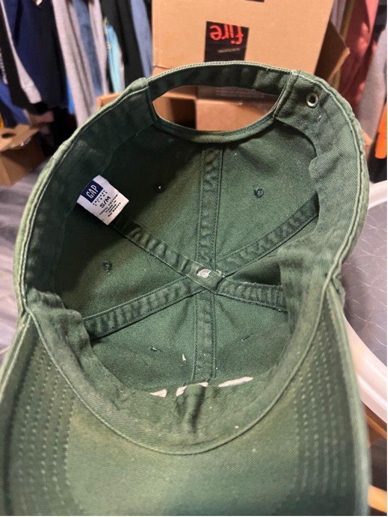 Gap Men's GAP Green & White Logo Baseball Cap One Size Size 42 - 5 Thumbnail