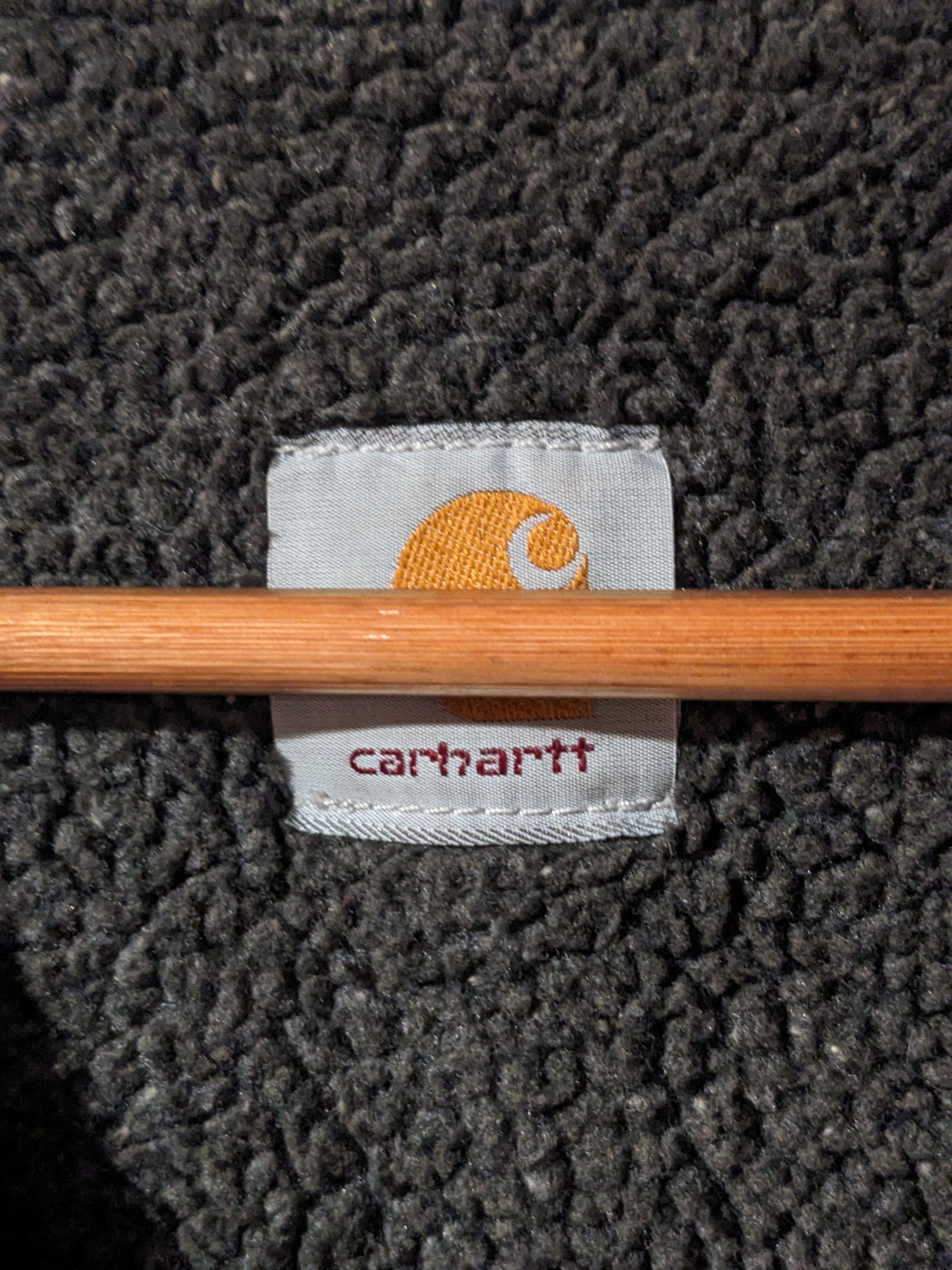 Carhartt × Vintage Vintage 90s Carhartt Sherpa Lined Green XX-Large Vest Jacket Size US XXL / EU 58 / 5 - 3 Thumbnail