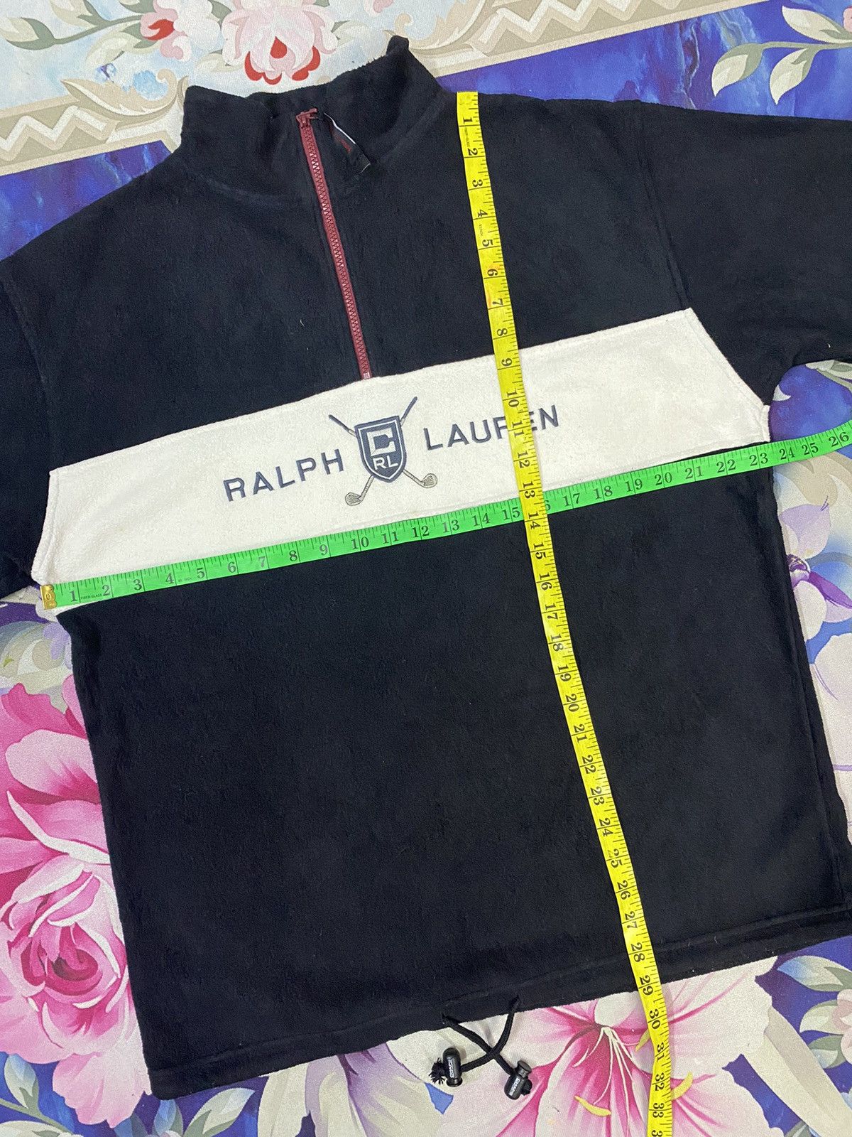 Chaps Ralph Lauren Vintage 90s Chaps Ralph Lauren Half Zipper Sweatshirt Size US L / EU 52-54 / 3 - 10 Thumbnail