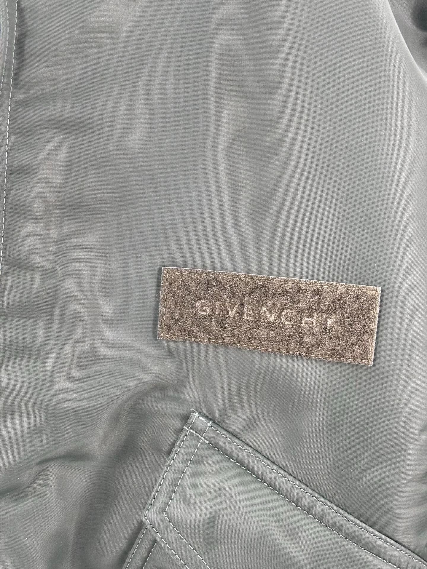 Givenchy Givenchy Men's Cotton Jacket with Hood Size US L / EU 52-54 / 3 - 2 Thumbnail