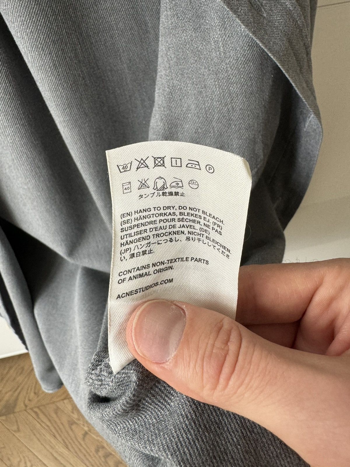 Acne Studios [48] Isherwood Flannel Shirt (AW13) Size US M / EU 48-50 / 2 - 8 Thumbnail