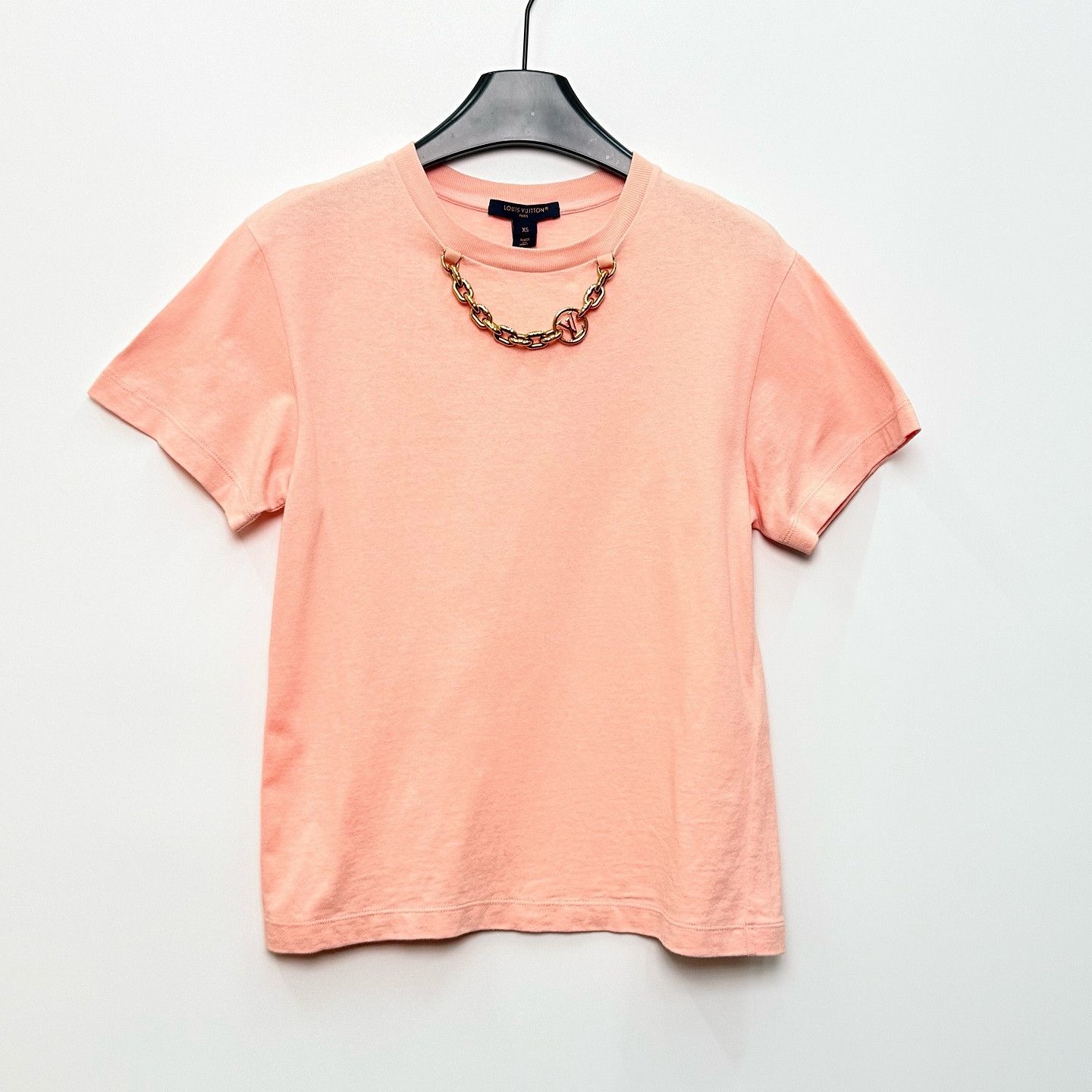 Louis Vuitton Louis Vuitton Chain Detail T-Shirt Size XS Size XS / US 0-2 / IT 36-38 - 1 Thumbnail