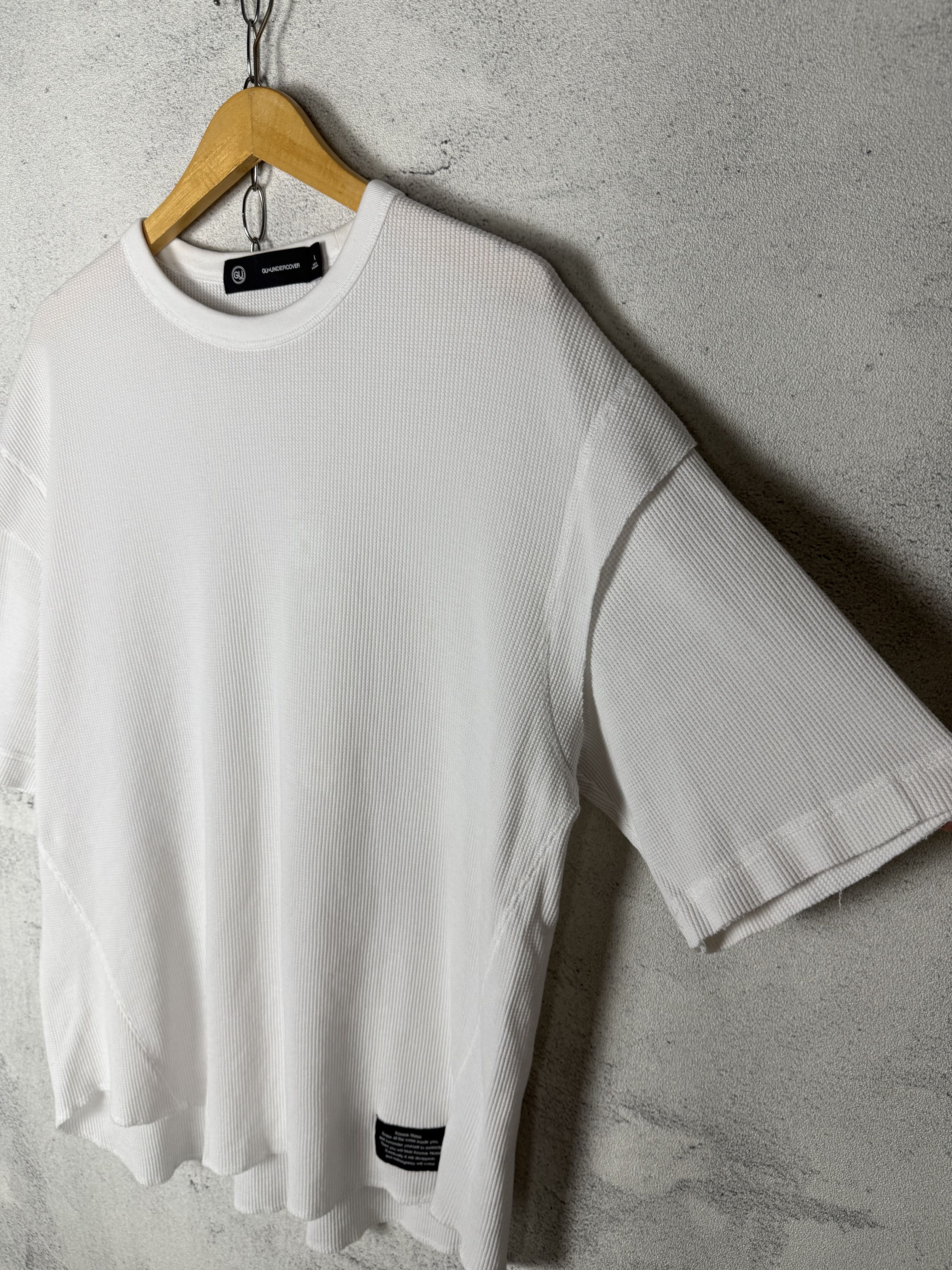 Undercover GU x Undercover Oversized Thermal Waffle Tshirt Size US L / EU 52-54 / 3 - 6 Thumbnail