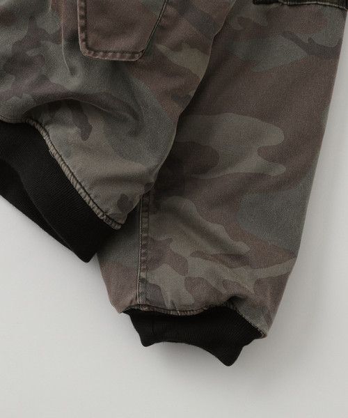 Fostex Garments FOSTEX ANTIQUE WASH DOUBLE FACE CAMO BOMBER JACKET Size US XL / EU 56 / 4 - 13 Thumbnail