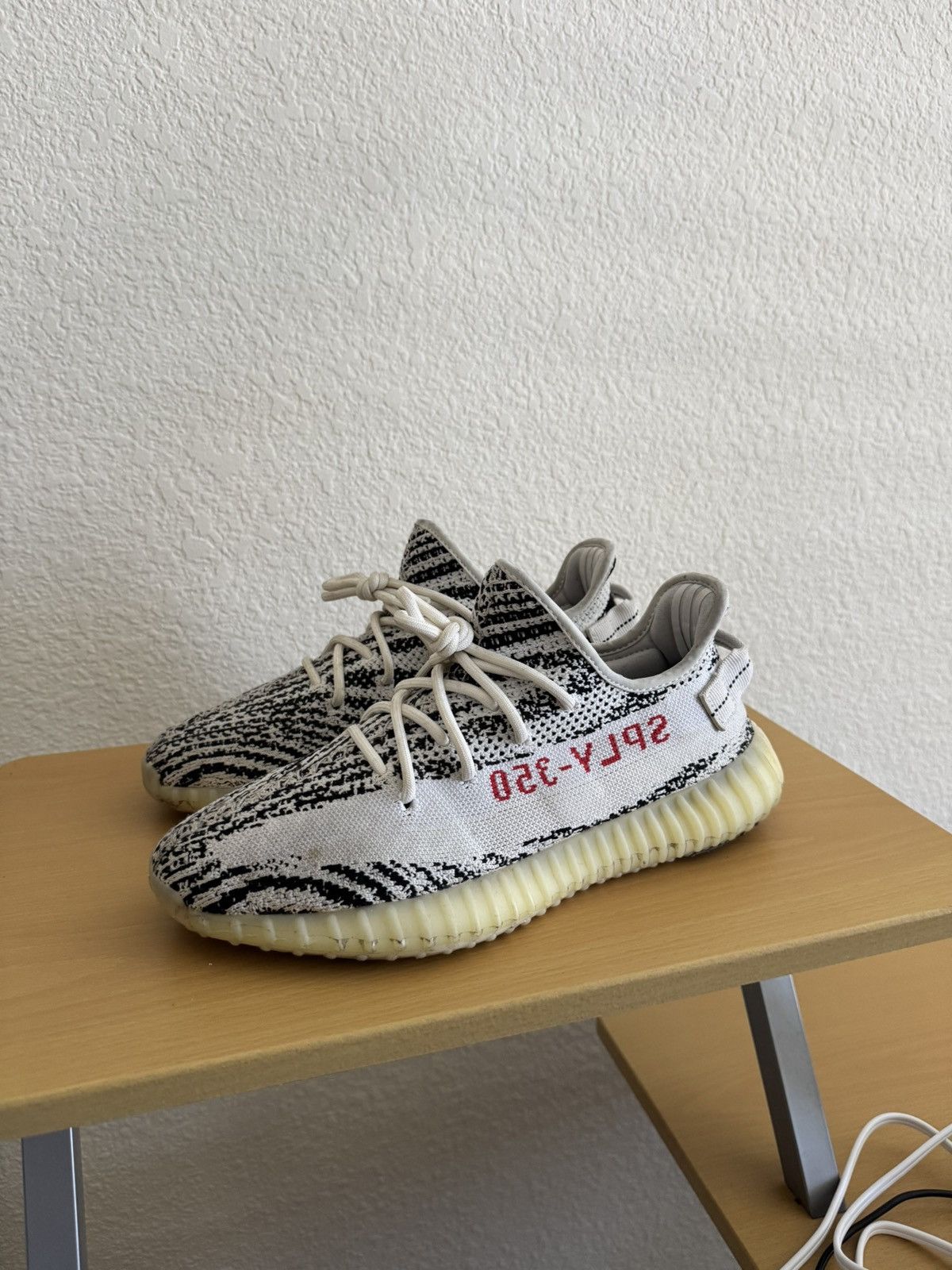 Adidas Yeezy 350 Zebra Size US 9.5 / EU 42-43 - 1 Thumbnail