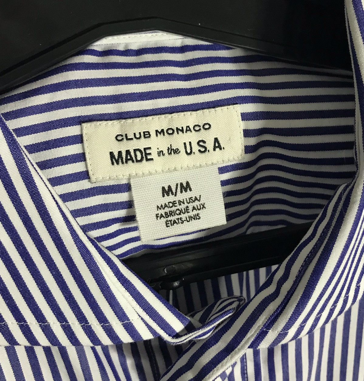 Club Monaco Club Monaco Striped Button Shirt Stripe Men's m Size US M / EU 48-50 / 2 - 5 Thumbnail