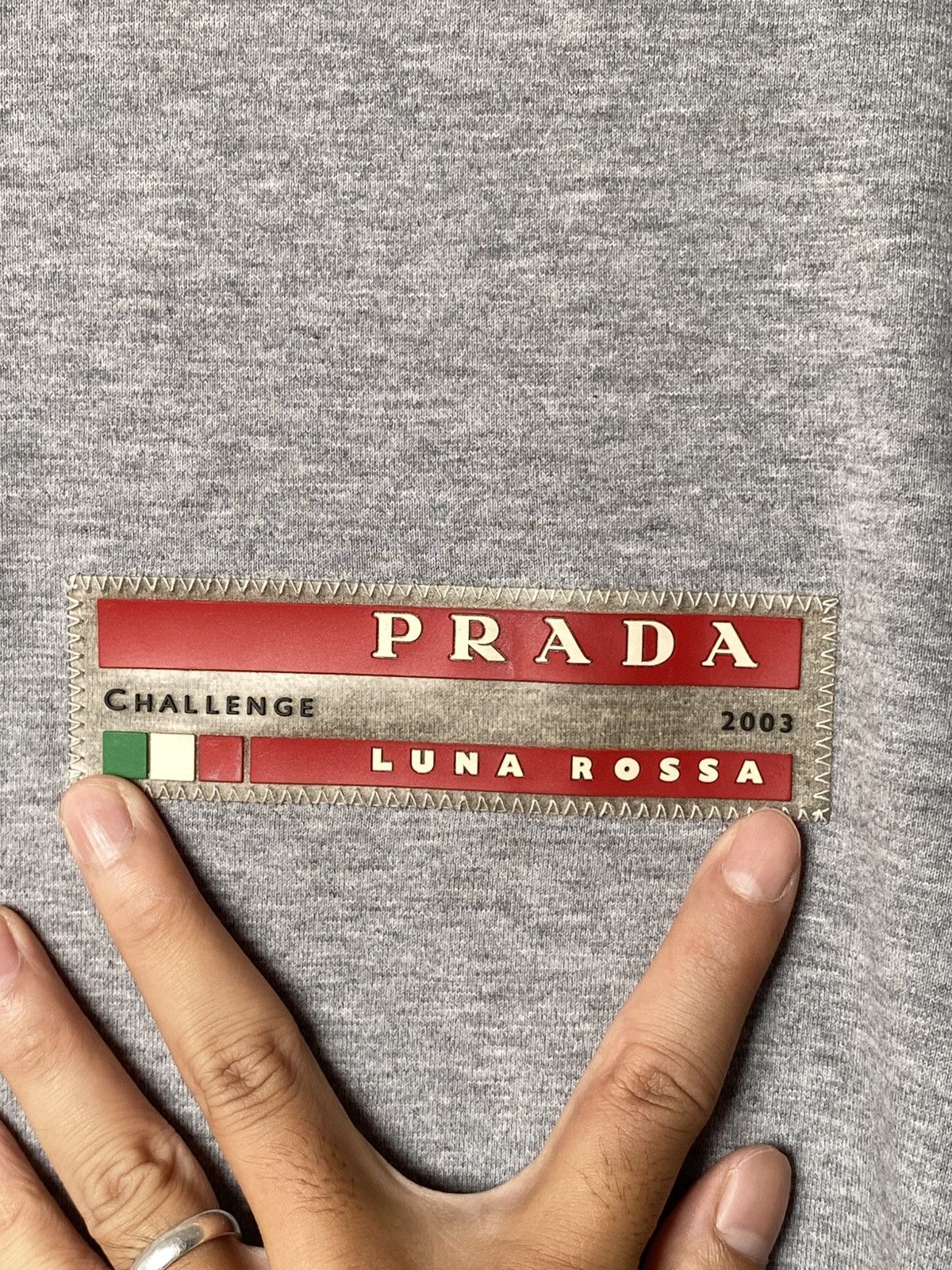 Prada Prada Luna Rossa Tshirt Size US M / EU 48-50 / 2 - 3 Thumbnail