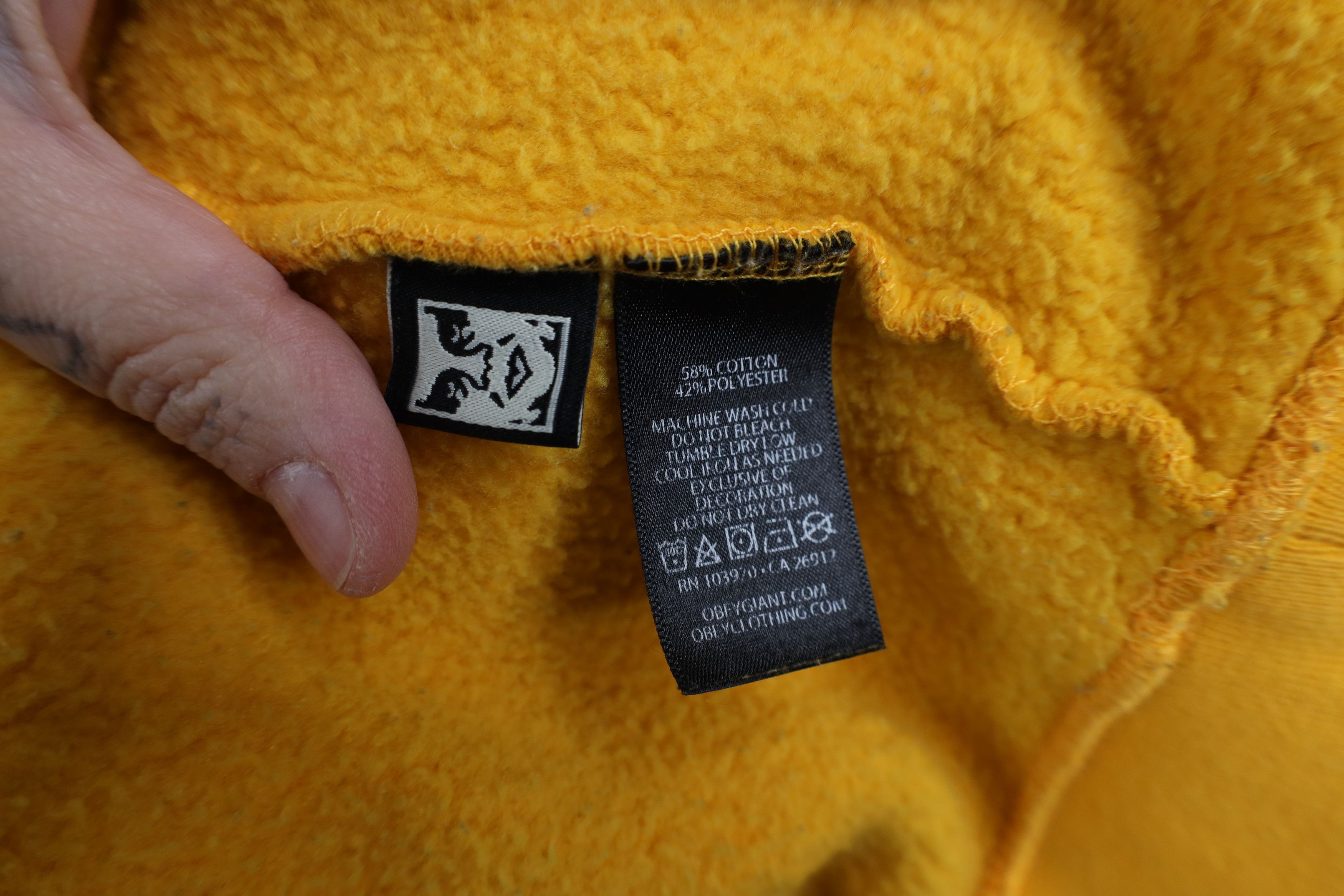 Obey Vintage Obey Propaganda Spell Out Heavyweight Hoodie Size US M / EU 48-50 / 2 - 12 Thumbnail