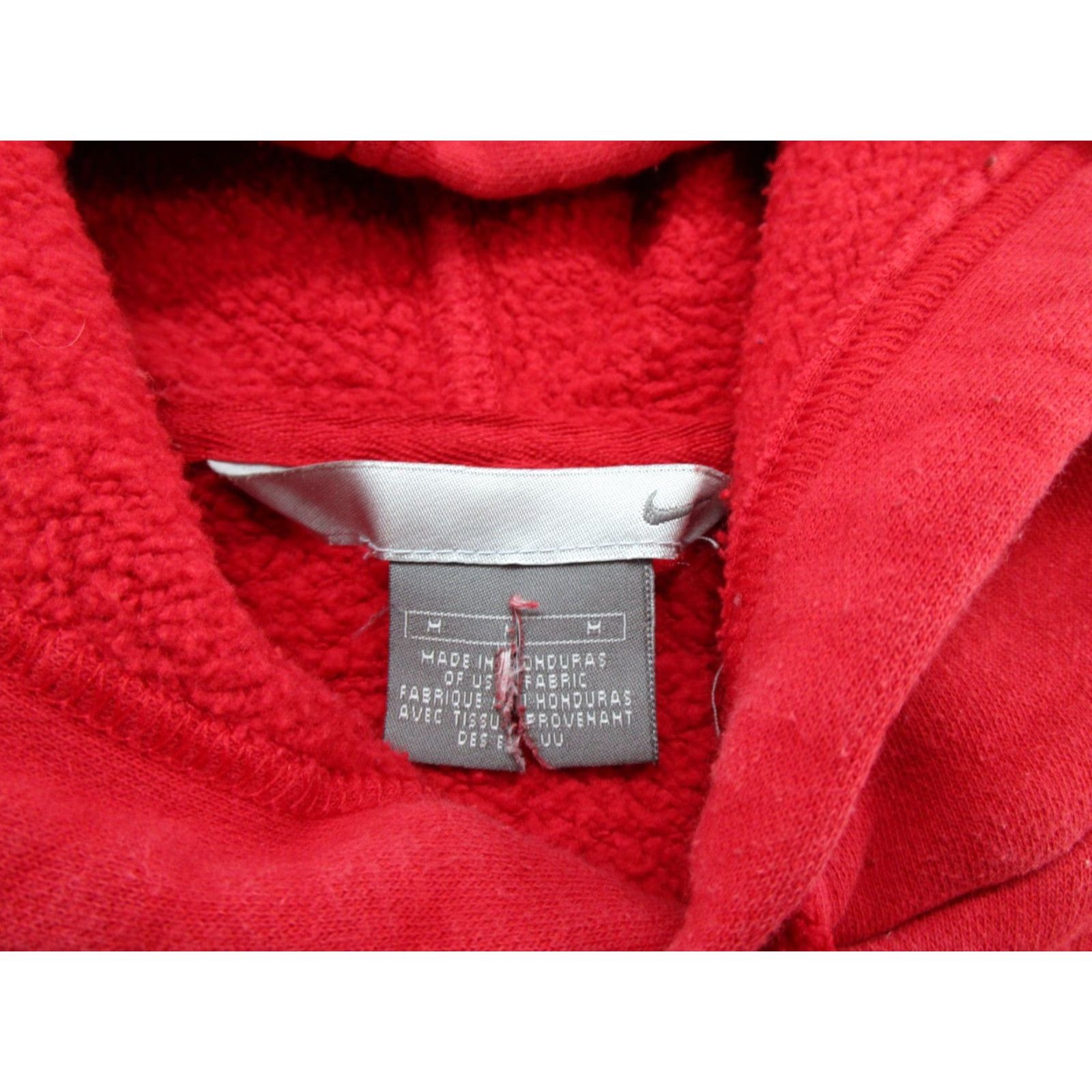 Nike VINTAGE Nike Athletics Silver Tag Pullover Hoodie Sweatshirt Size Medium Red Mens Size US M / EU 48-50 / 2 - 3 Thumbnail