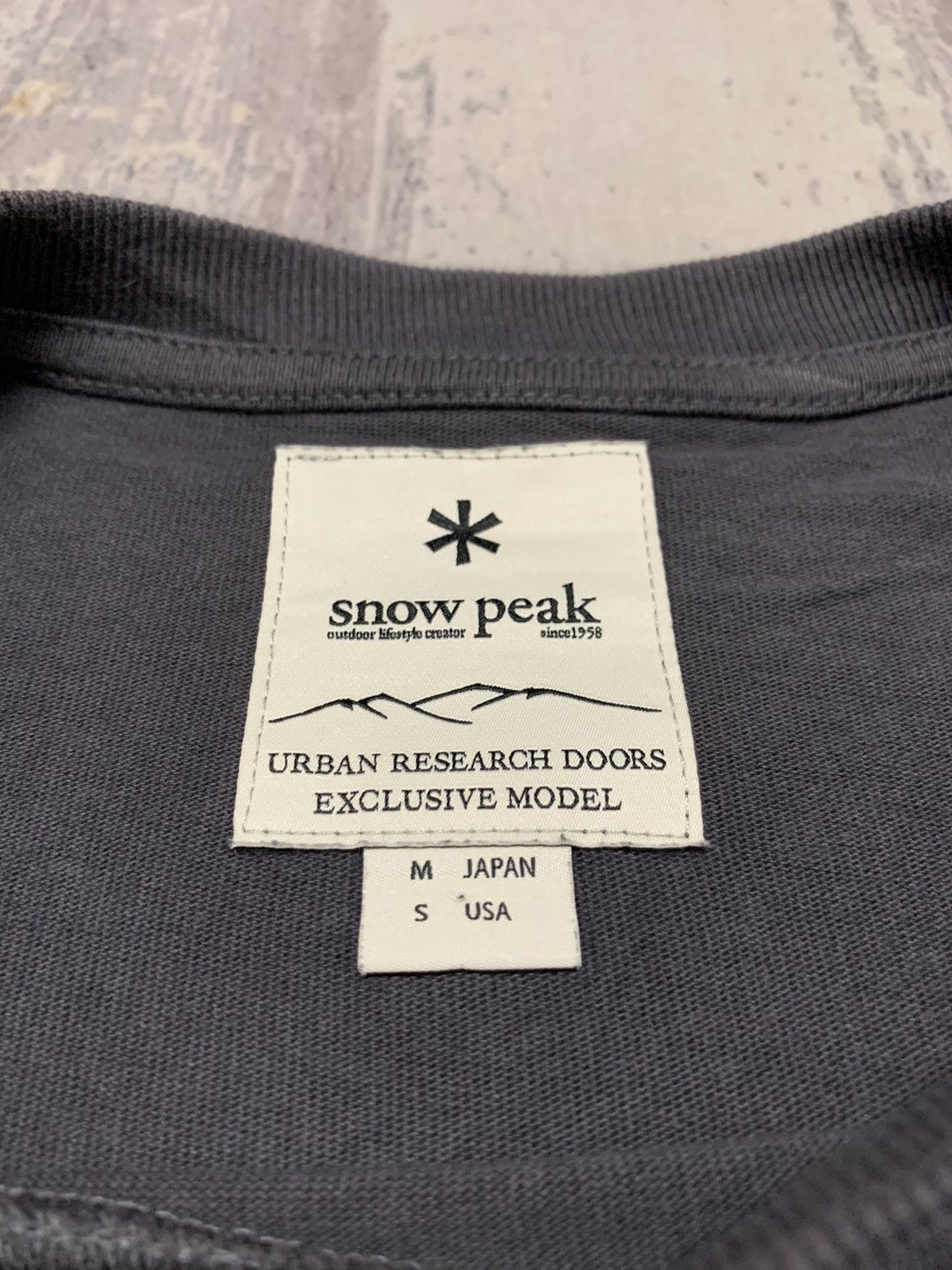 Snow Peak Snow Peak Oversize Outdoor Life Style Brand Tee Size US S / EU 44-46 / 1 - 6 Thumbnail