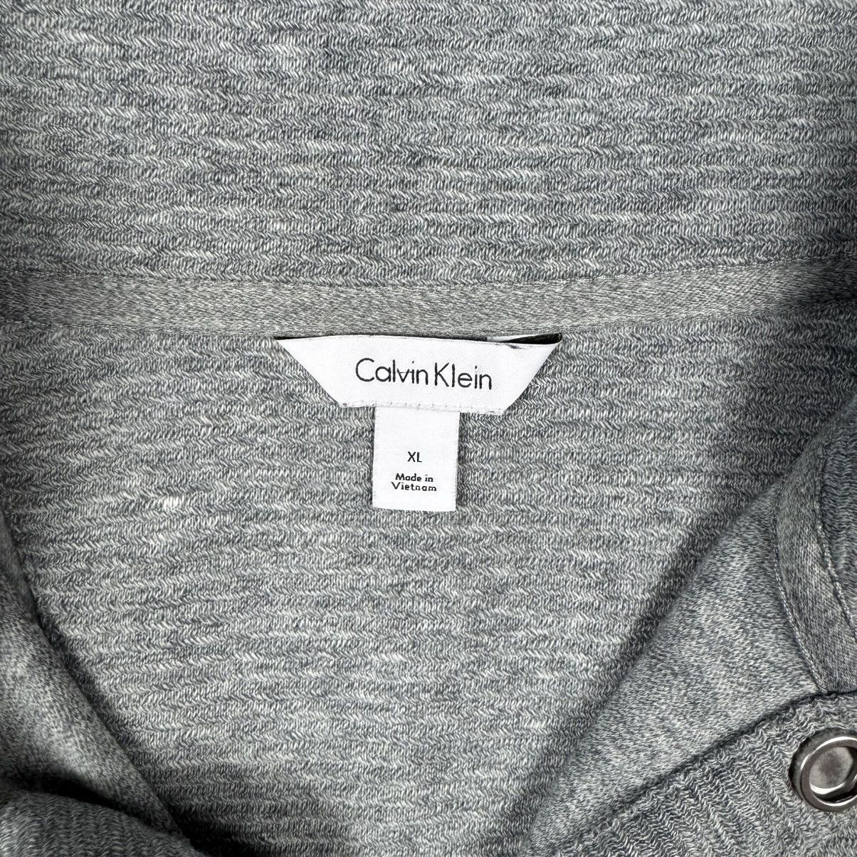 Calvin Klein Calvin Klein Men's Quarter-Snap Textured Pullover – Size XL Size US XL / EU 56 / 4 - 3 Thumbnail