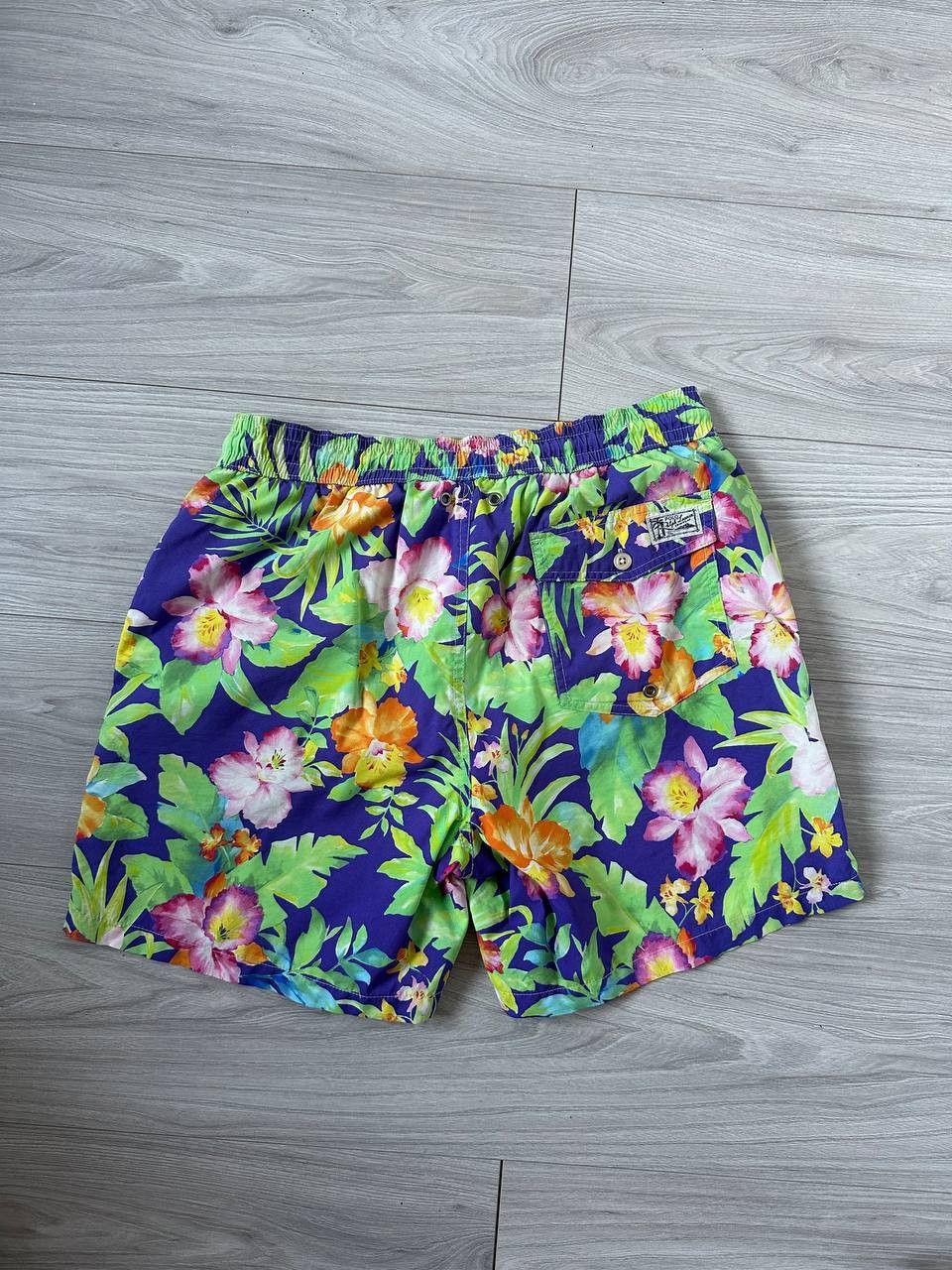 Vintage Polo Shorts Ralph Lauren Nylon Swim Shorts Size US 34 / EU 50 - 3 Thumbnail