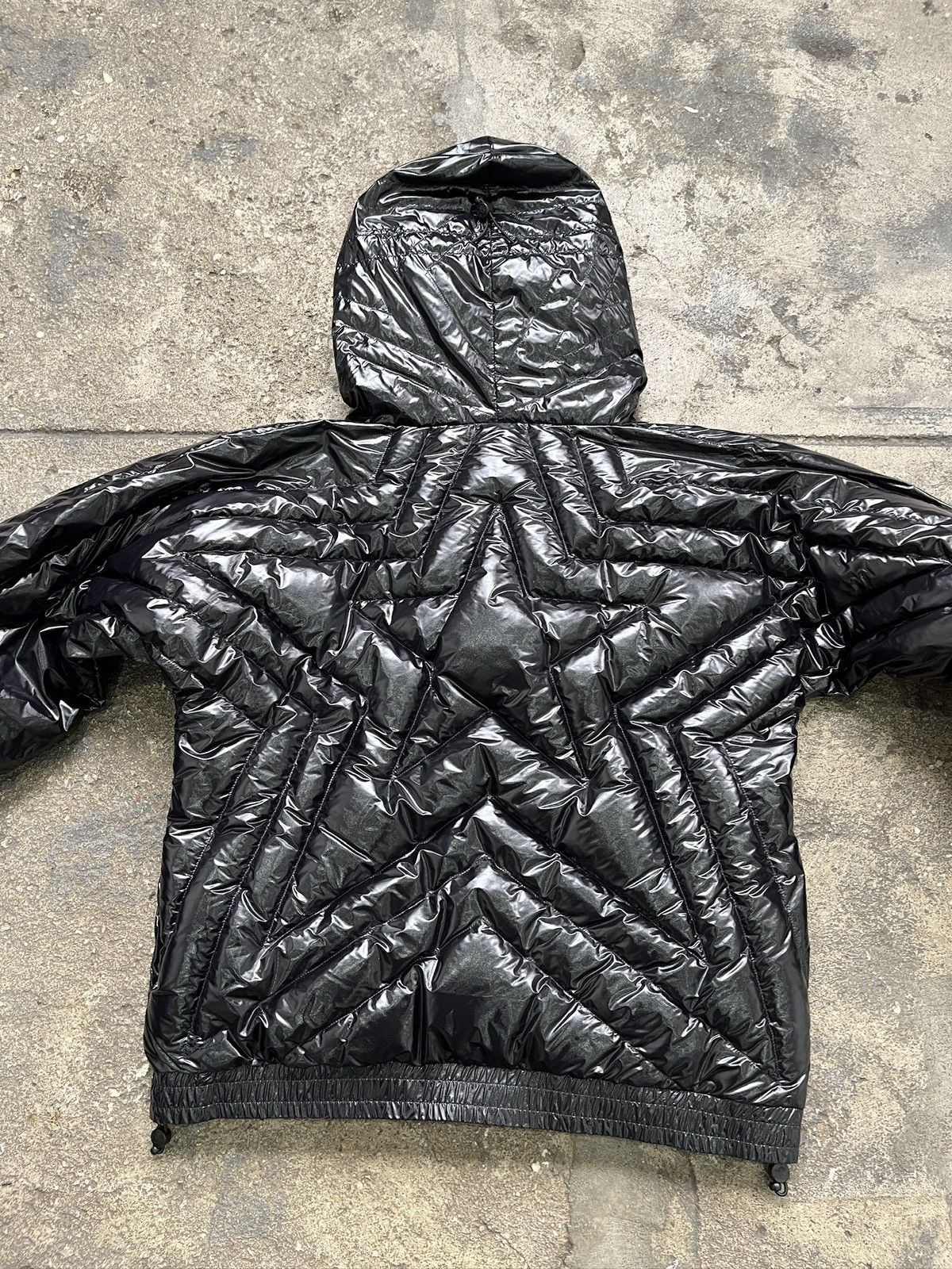 Bad Son Badson Black Star Puffer Jacket (unisex) Size US S / EU 44-46 / 1 - 17 Thumbnail