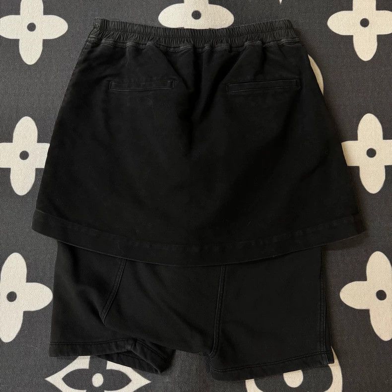 Rick Owens Rick owens size s Double culottes in black suede pants 250 Size US 28 / EU 44 - 2 Thumbnail