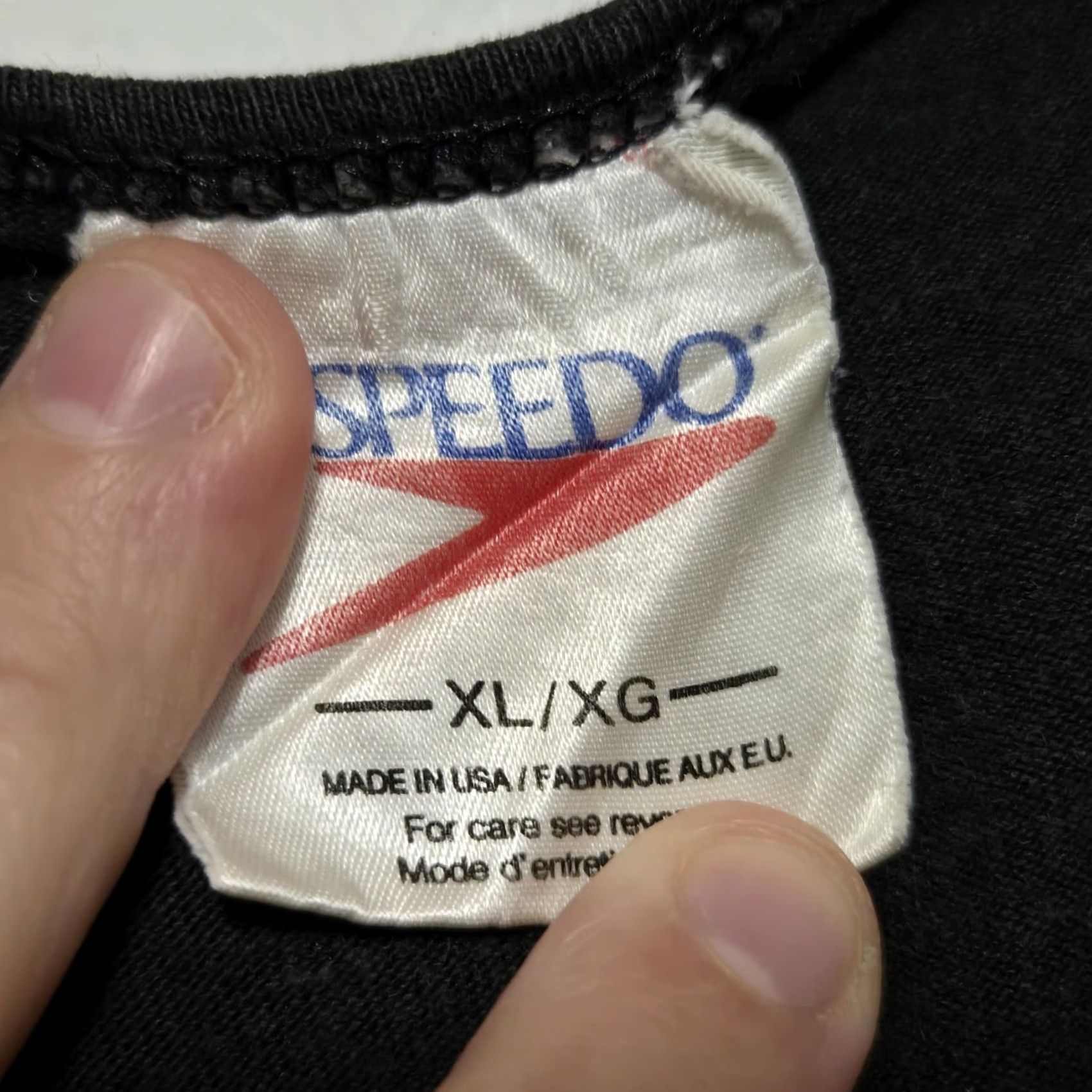 Speedo VINTAGE Speedo Embroidered Logo Tank Top Sports Swimming USA Made XL Shirt Men 90s Size US XL / EU 56 / 4 - 4 Thumbnail