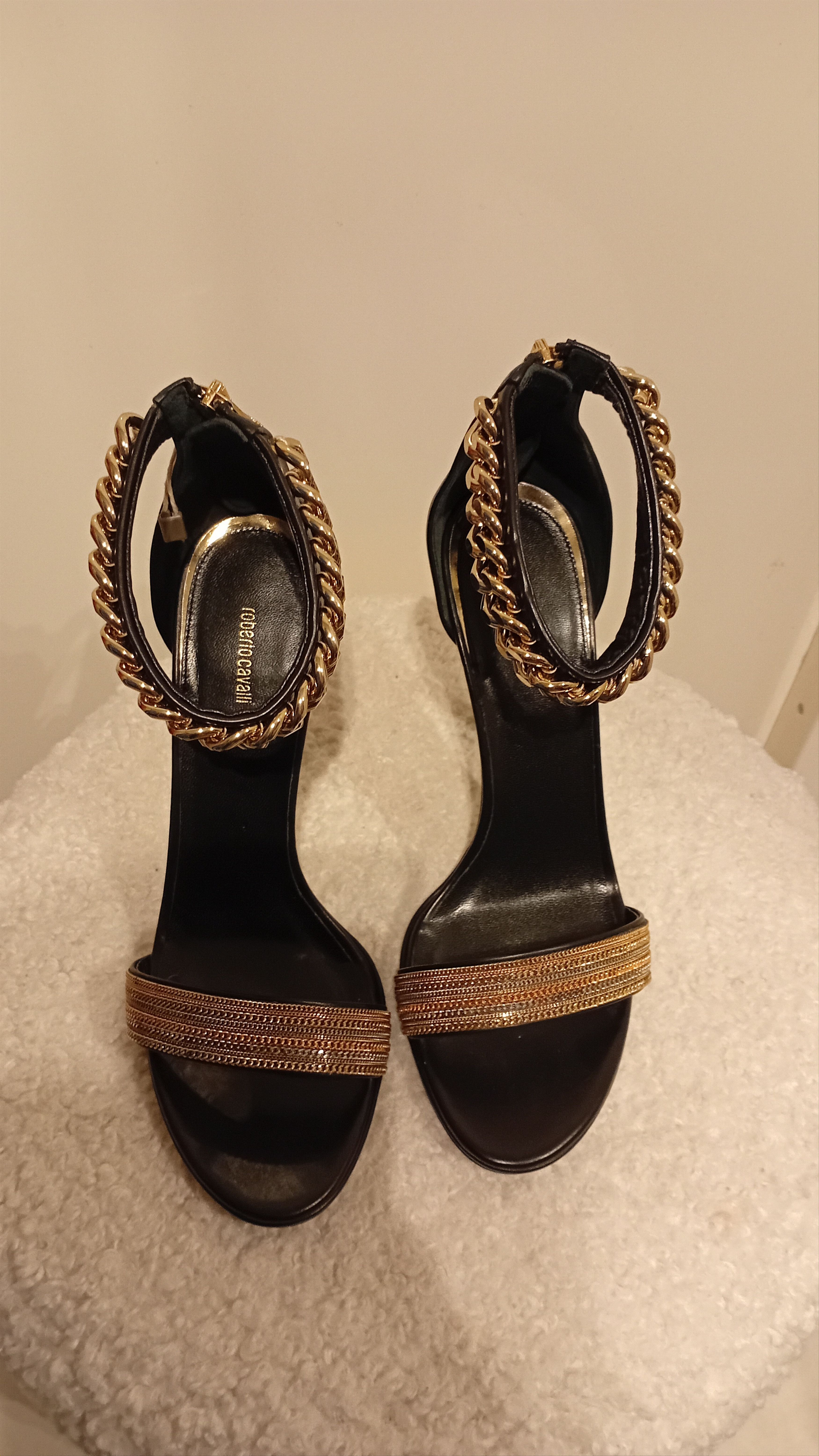 Roberto Cavalli Sandales à talons Size US 8.5 / IT 38.5 - 2 Thumbnail