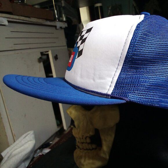 Other Deadstock Vintage Delo Racing Snap Trucker Hat Cap Size ONE SIZE - 3 Thumbnail