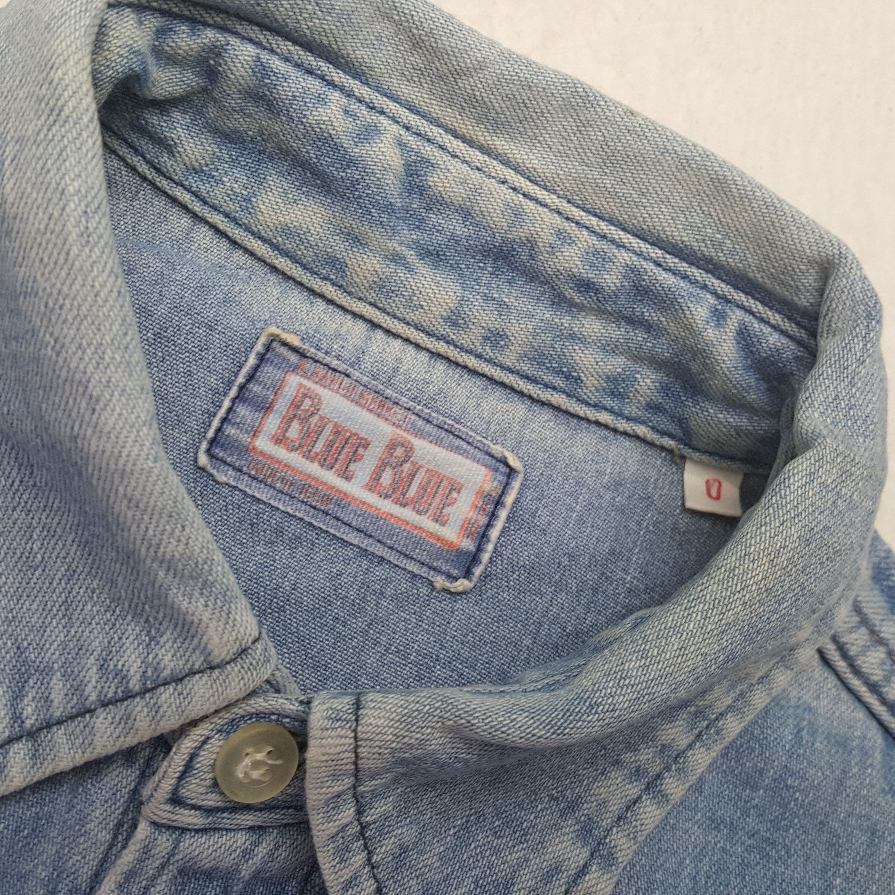 Blue Blue Japan Blue Blue Japanese Brand Style Shirt RR7 Size US S / EU 44-46 / 1 - 4 Thumbnail