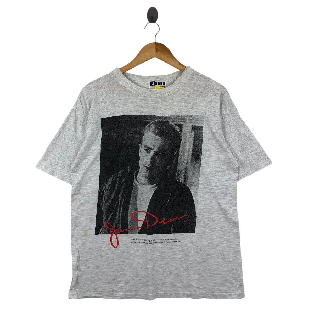 Vintage Vintage 1991 JAMES DEAN T Shirt Size M Movie Size US M / EU 48-50 / 2 - 1 Thumbnail