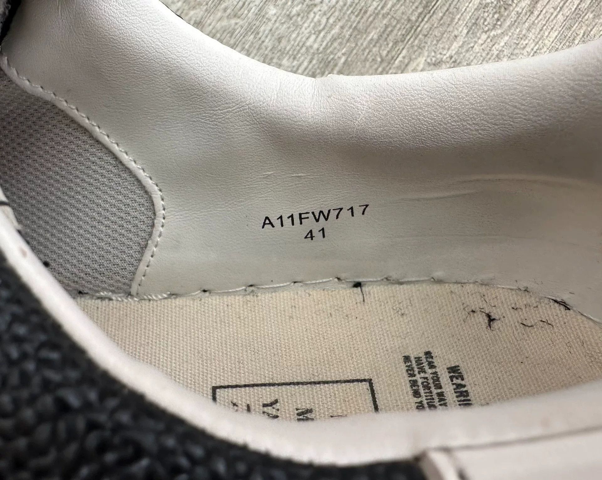 Maison MIHARA YASUHIRO MIHARA YASUHIRO Blakey Leather Low-Top Sneakers Size US 8 / EU 41 - 5 Thumbnail