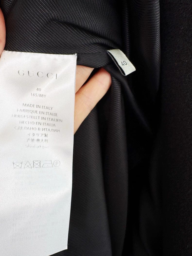 Gucci Gucci Wool Coat with Buttons-2505 Size M / US 6-8 / IT 42-44 - 4 Thumbnail