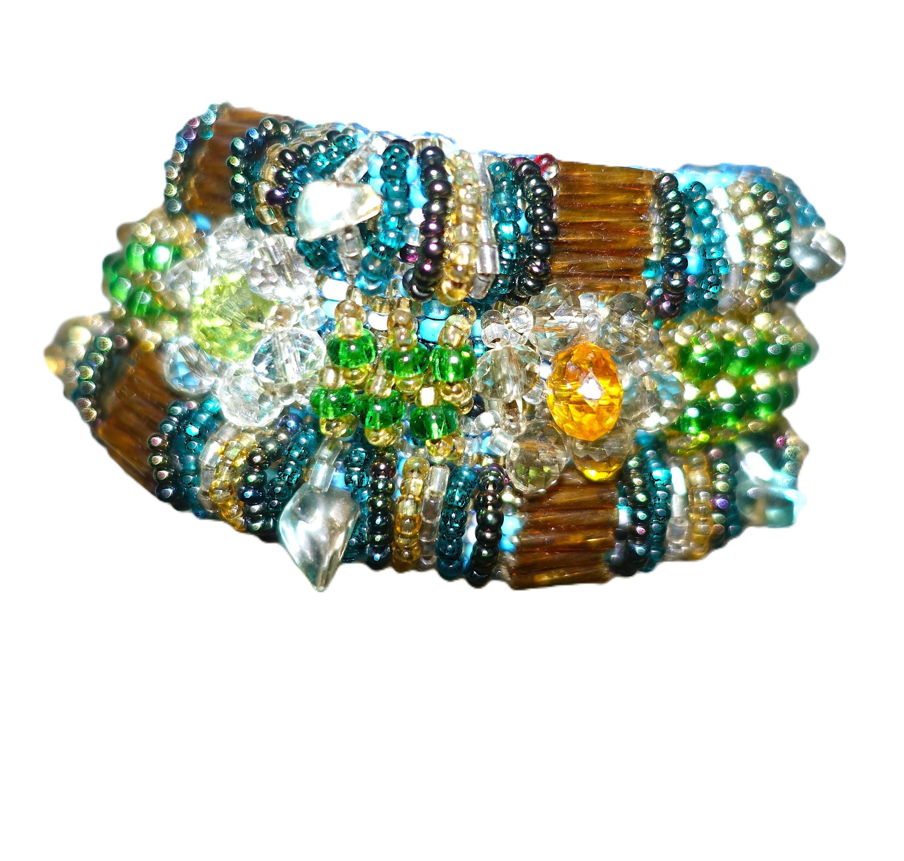 Other Multi Color Beaded Bracelet Size ONE SIZE - 2 Thumbnail
