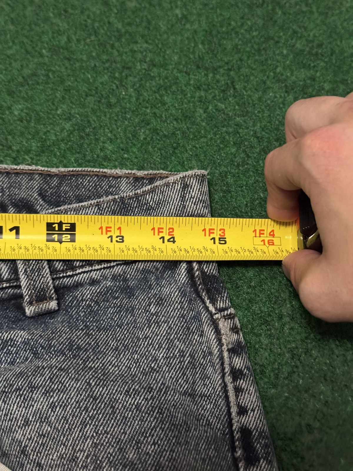 Levi's Vintage Clothing Vintage 90s Silvertab Levi’s Acid Wash Relaxed Taper Jeans Size US 30 / EU 46 - 7 Thumbnail