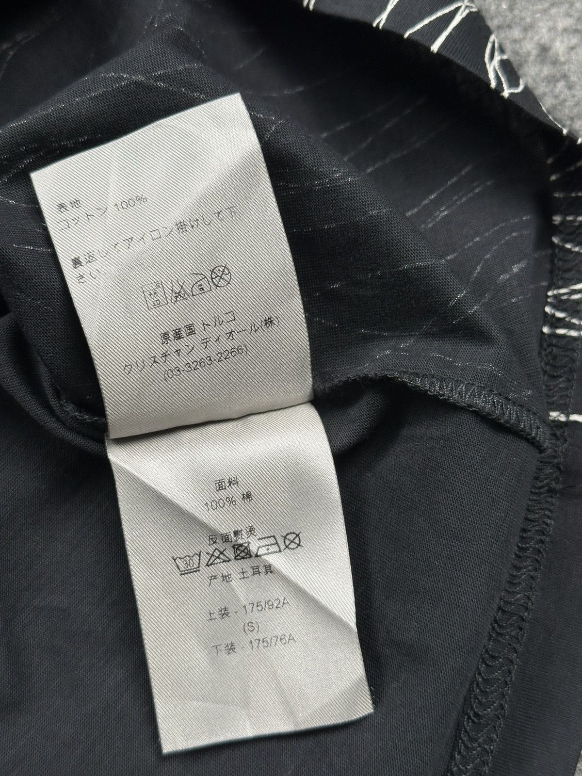Dior Dior - Dior Homme Krisvan Assche 2013 Pen Line Abstract Tee Size US S / EU 44-46 / 1 - 11 Thumbnail