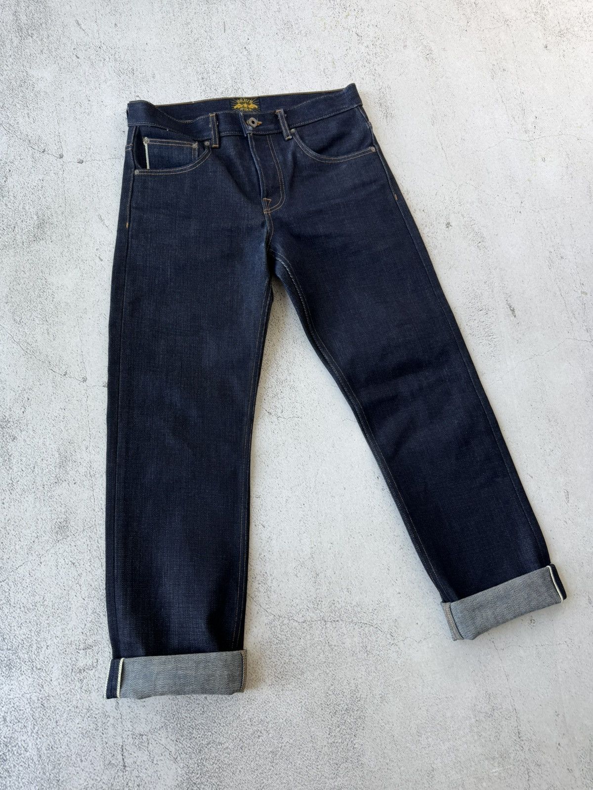 Brawe Star Selvedge True BSJ103 Denim USA Jeans Pants