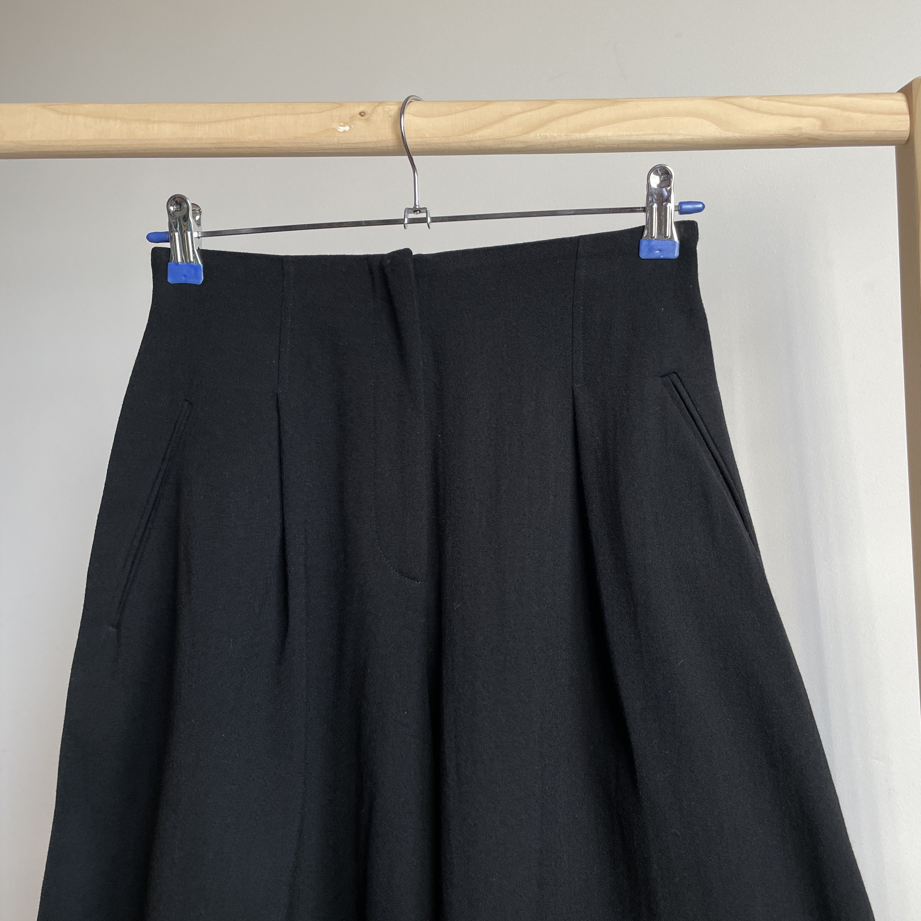 Helmut Lang Helmut Lang Collection Calla 80s Womens Pleated Shorts Skirt Size 28" / US 6 / IT 42 - 6 Thumbnail