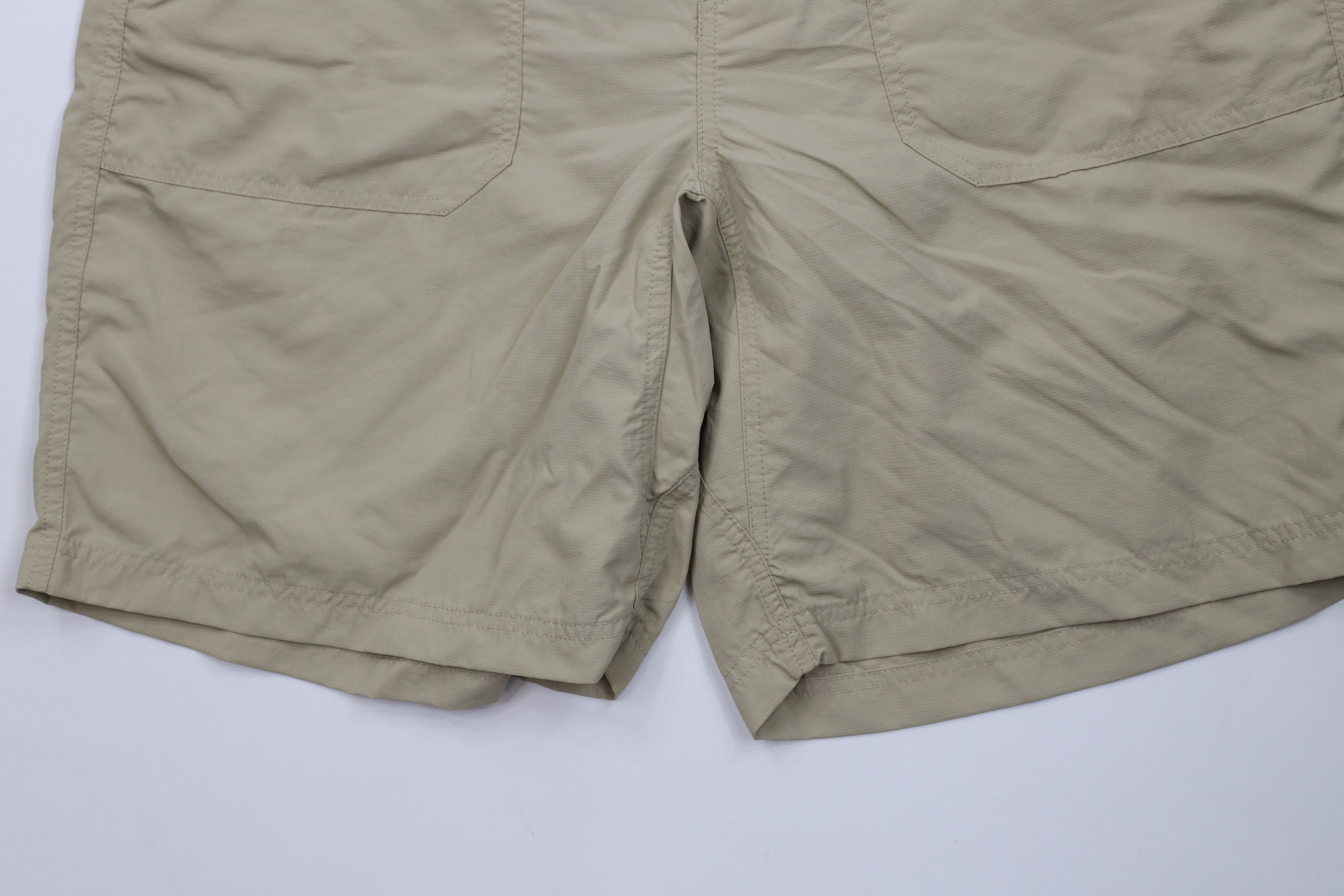 L.L. Bean Vintage LL Bean Outdoor Hiking Trekking Shorts Beige Nylon Size US 34 / EU 50 - 4 Thumbnail