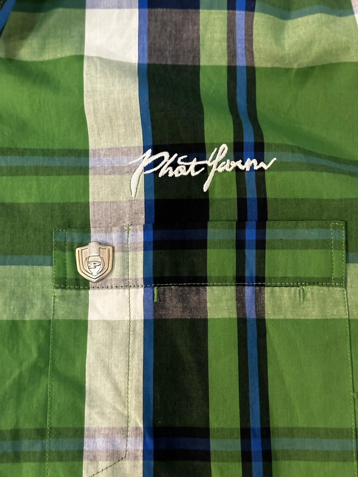 Phat Farm Y2K PHAT FARM PLAID LONG SLEEVE Size US XL / EU 56 / 4 - 4 Thumbnail