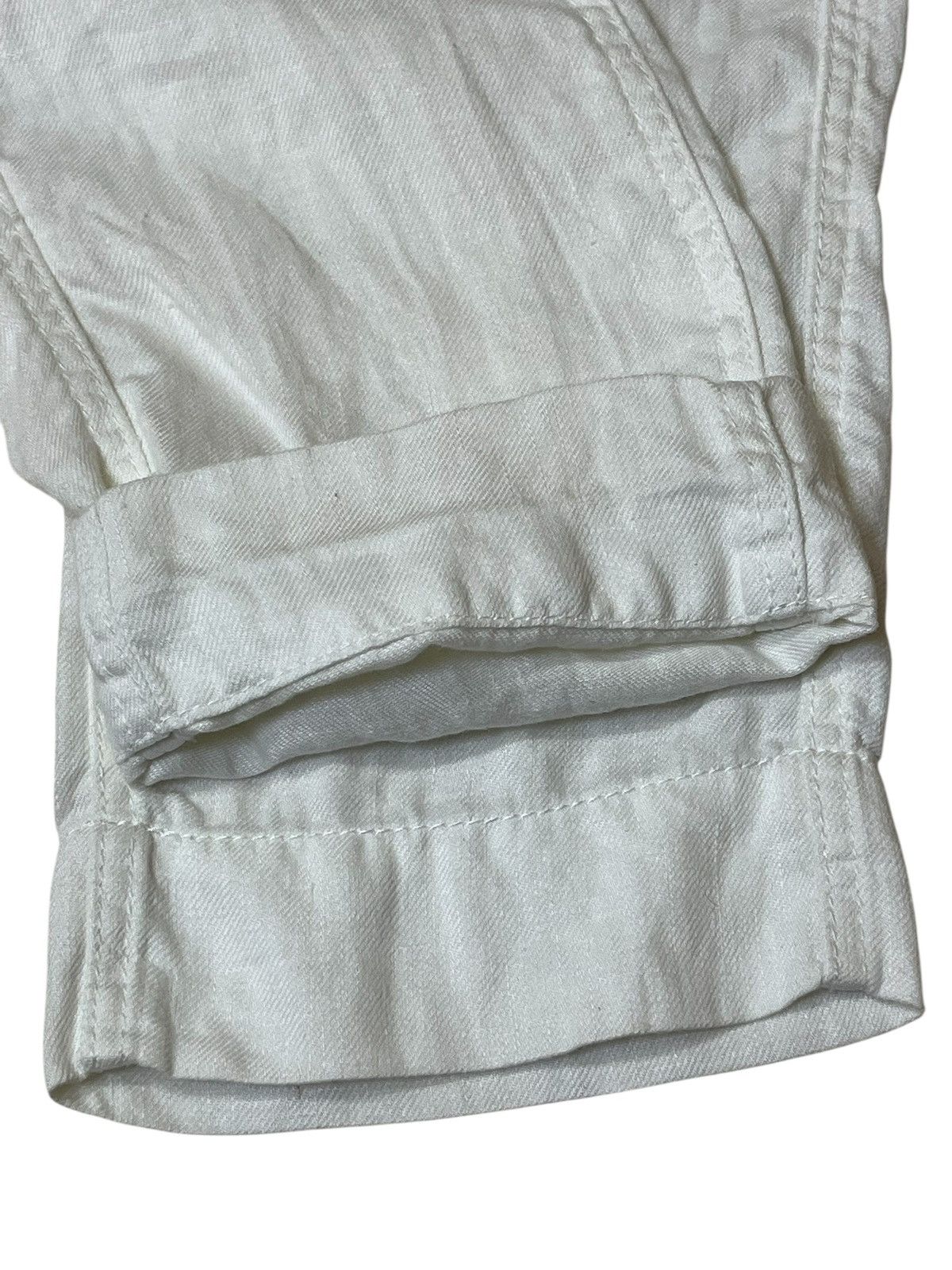 GOSTAR DE FUGA Archival japanese GOSTAR DE FUGA white linen casual pants Size US 31 - 14 Thumbnail