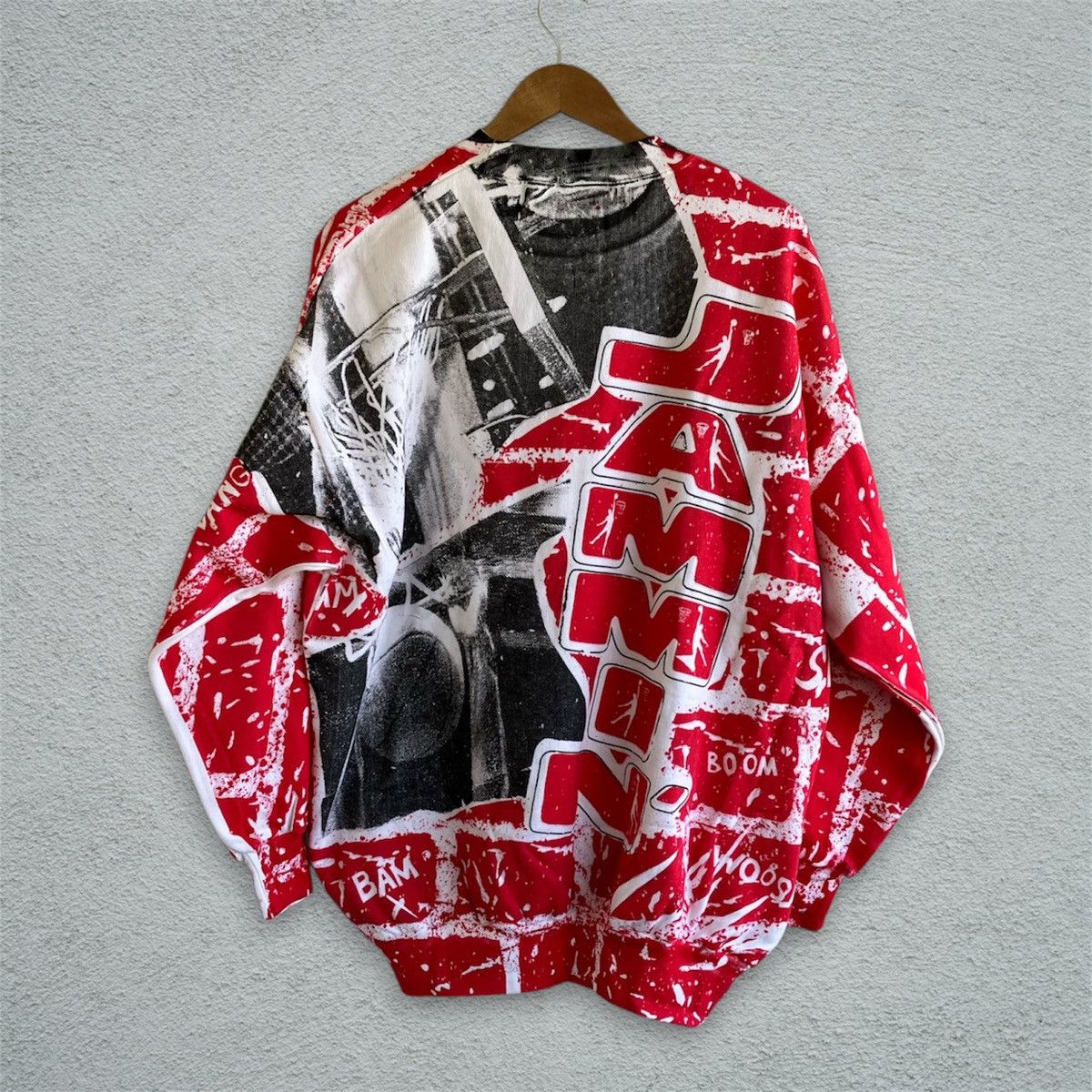 Other Vintage 90s Basketball Art AOP Crewneck Sweatshirt Jam NBA Size US XL / EU 56 / 4 - 6 Thumbnail