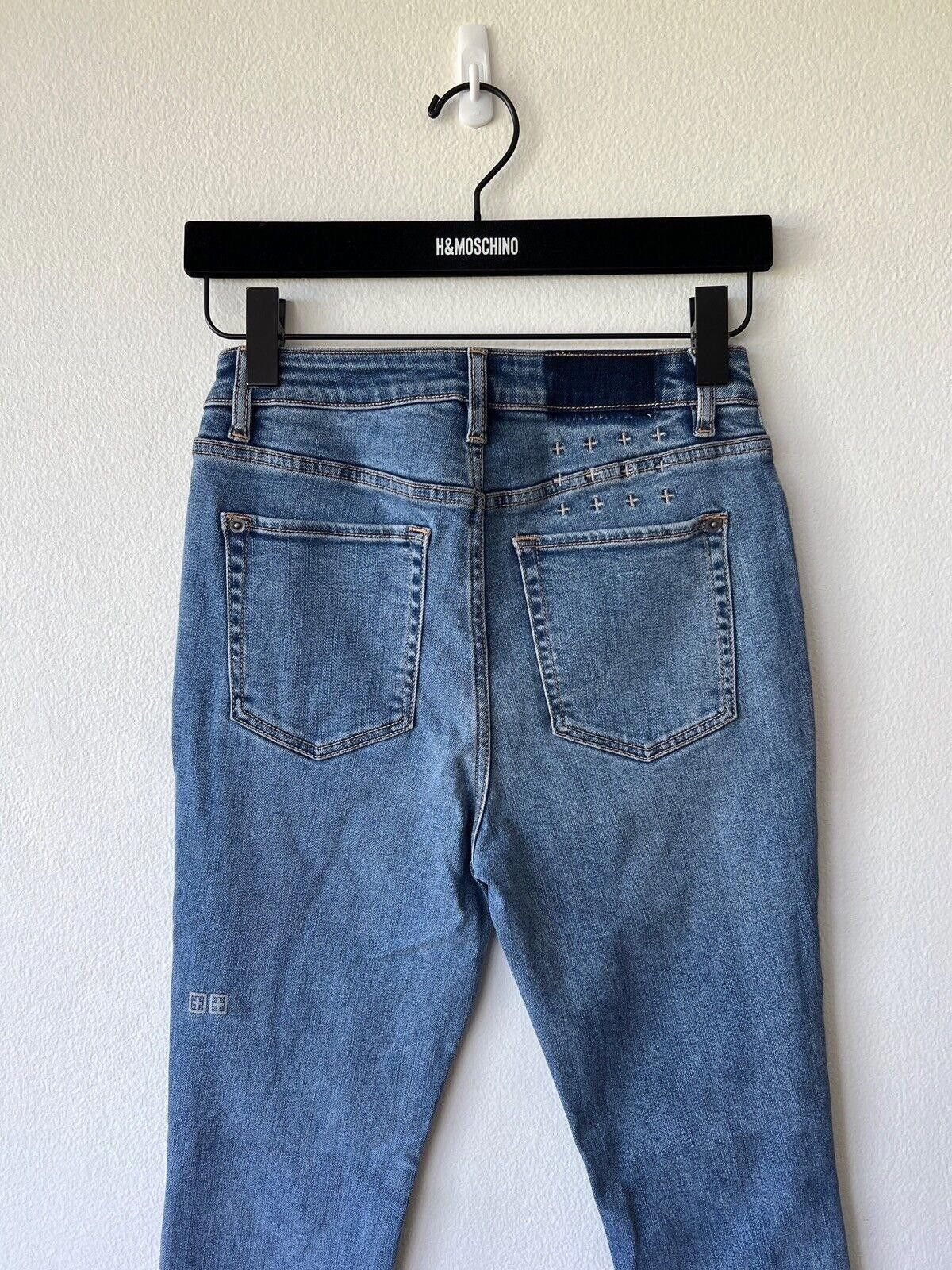 Ksubi new Ksubi womens denim jean hi wasted blue skinny 30 12 Size 30" / US 8 / IT 44 - 4 Thumbnail