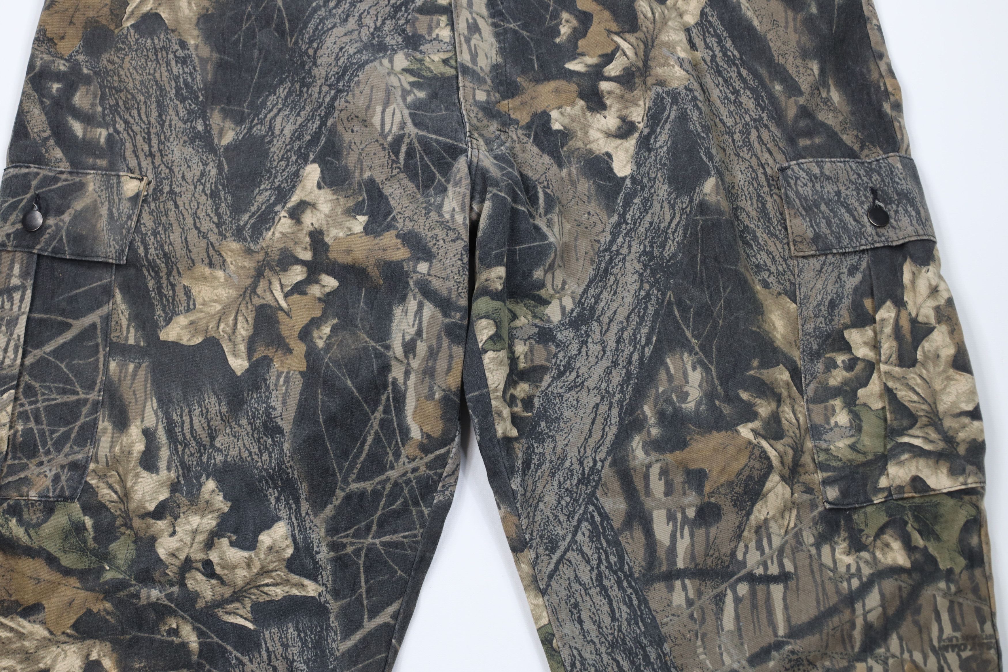 Vintage Vintage 90s Streetwear Camouflage Wide Leg Cargo Pants USA Size US 40 / EU 56 - 3 Thumbnail