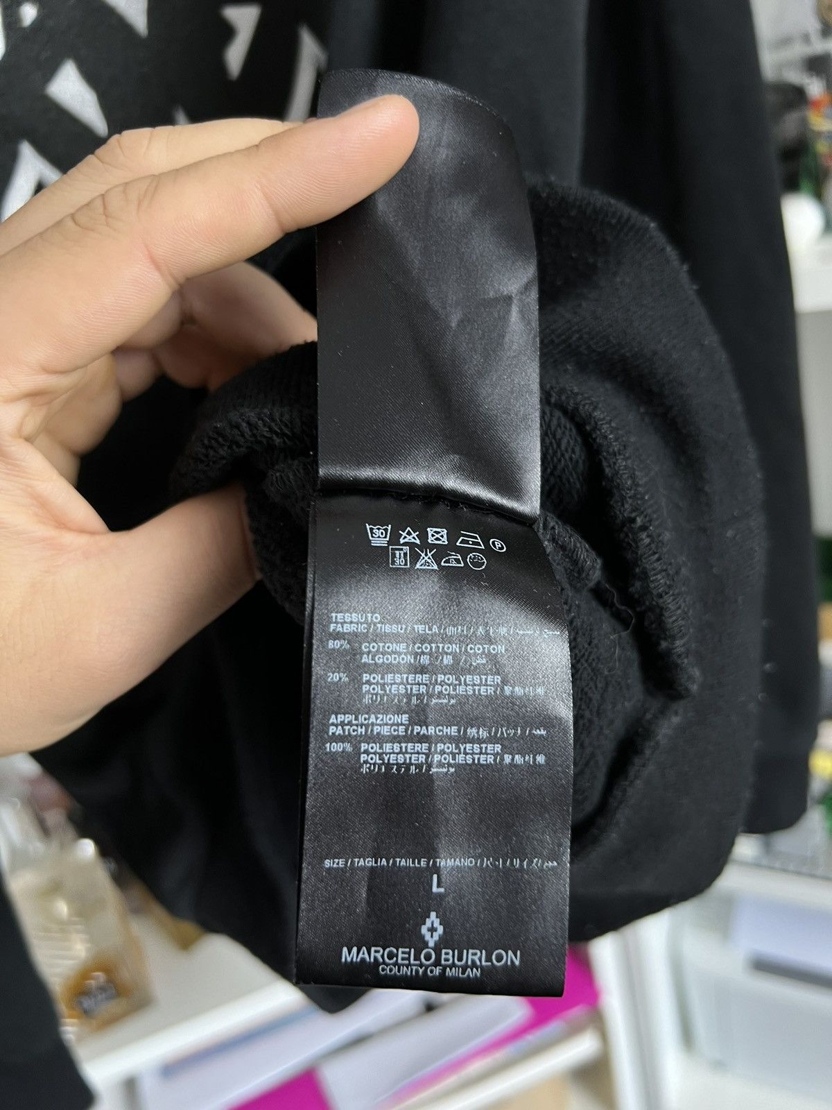 Designer × Kappa × Marcelo Burlon Marcelo Burton x kappa big Logo baggy sweatshirt L streetwear Size US L / EU 52-54 / 3 - 5 Thumbnail