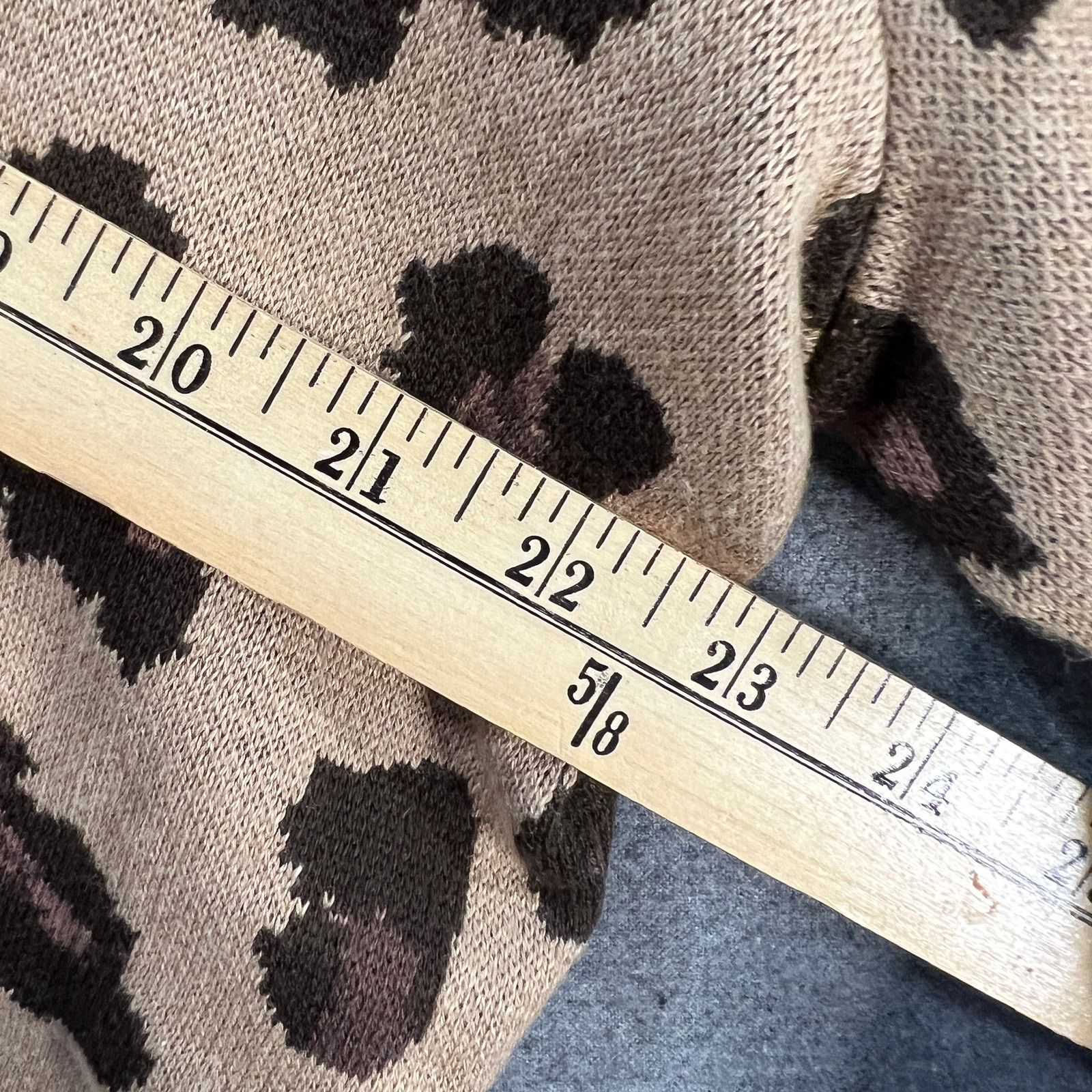 Isaac Mizrahi Isaac Mizrahi Live! Regular Jacquard Sweater Dress Leopard Size XL / US 12-14 / IT 48-50 - 9 Thumbnail