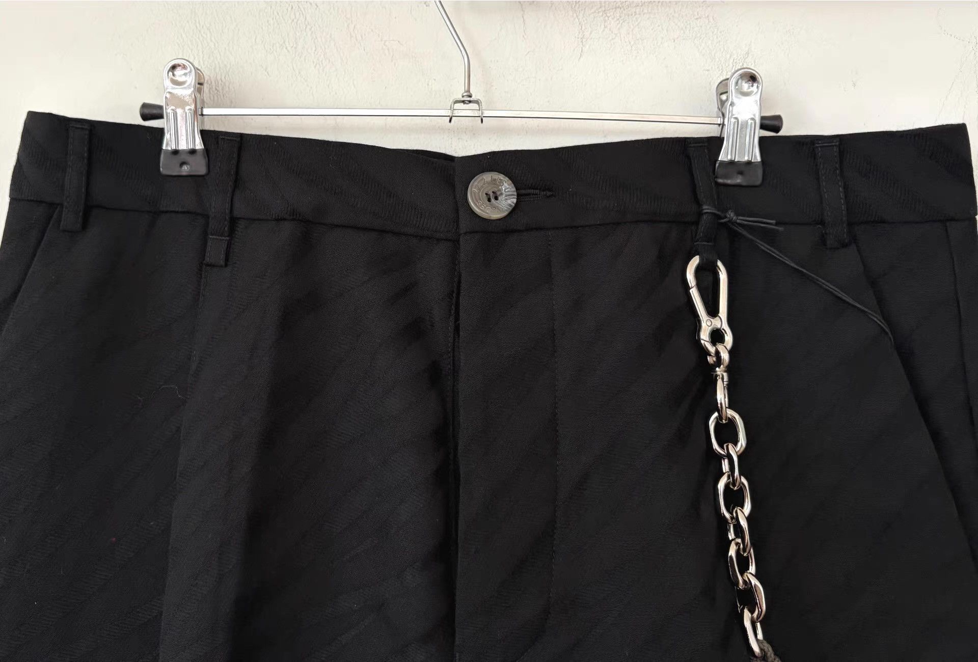 Song For The Mute Song for the Mute 22.2 Zebra-Print Chain Trousers。Ｑ21 Size US 36 / EU 52 - 4 Thumbnail