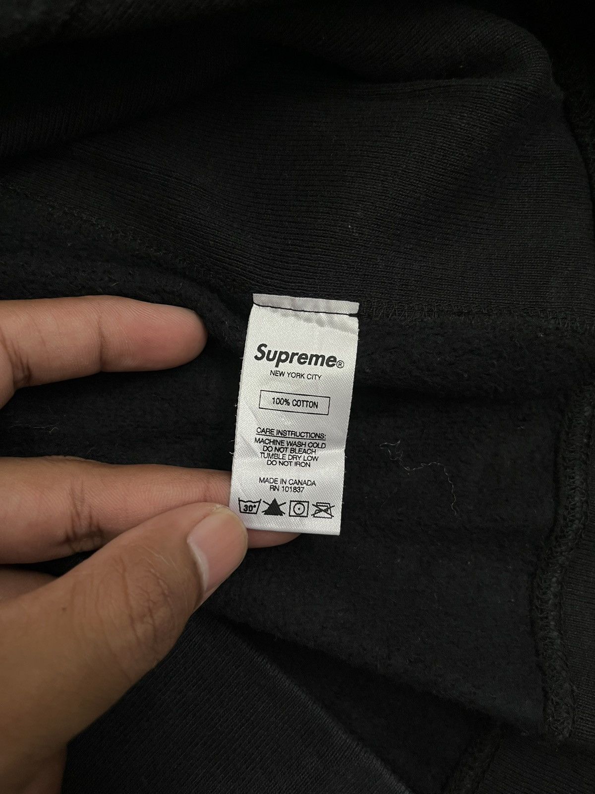 Junya Watanabe × Supreme Supreme x Comme des garcons FW17 Hooded Sweatshirt Size US XL / EU 56 / 4 - 8 Thumbnail