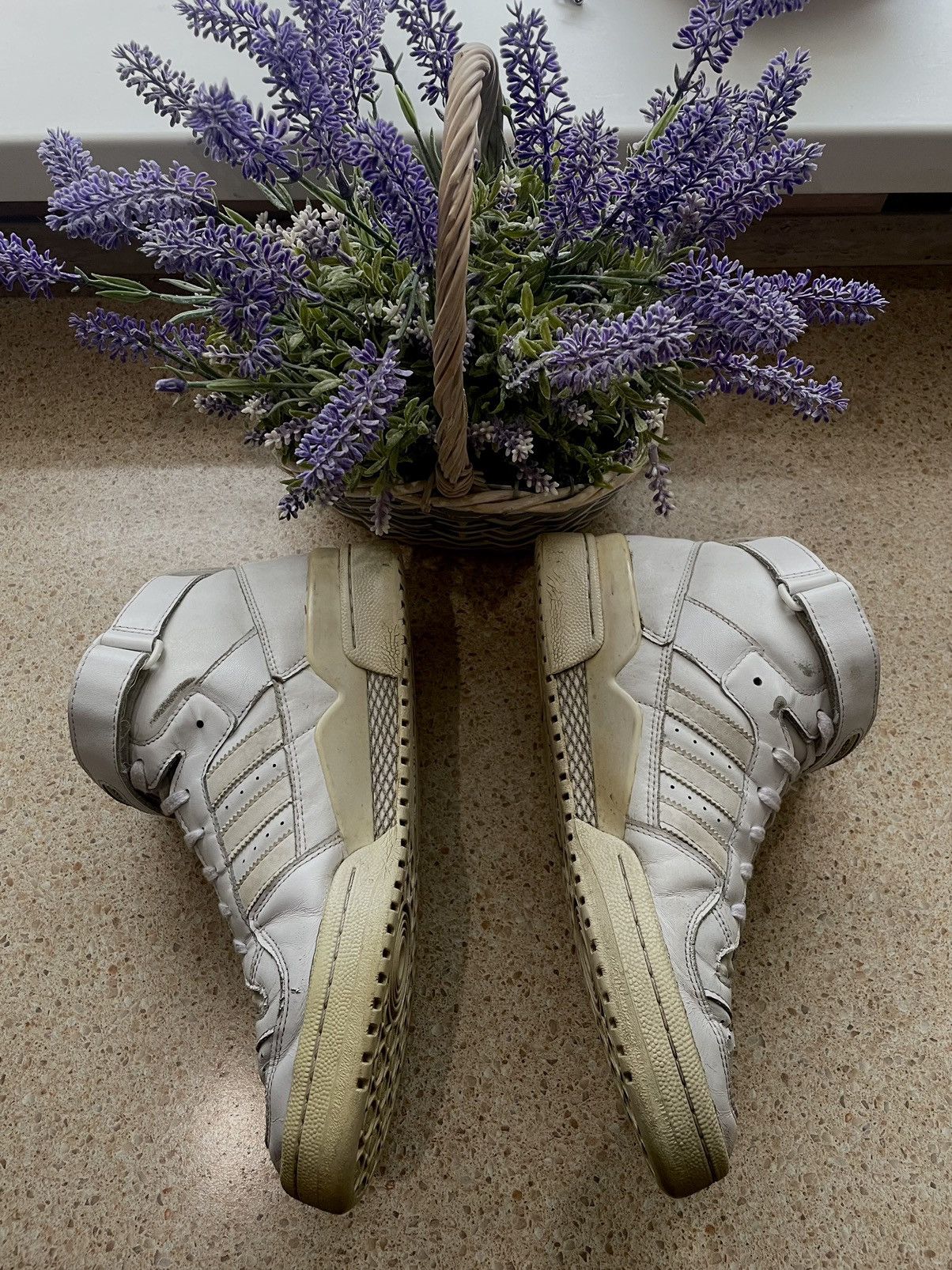 Adidas × Vintage adidas x Forum 84 High White Legend Ink Size US 10.5 / EU 43-44 - 4 Thumbnail